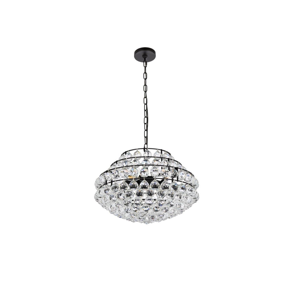 Savannah 20 Inch Large Pendant by Elegant Lighting