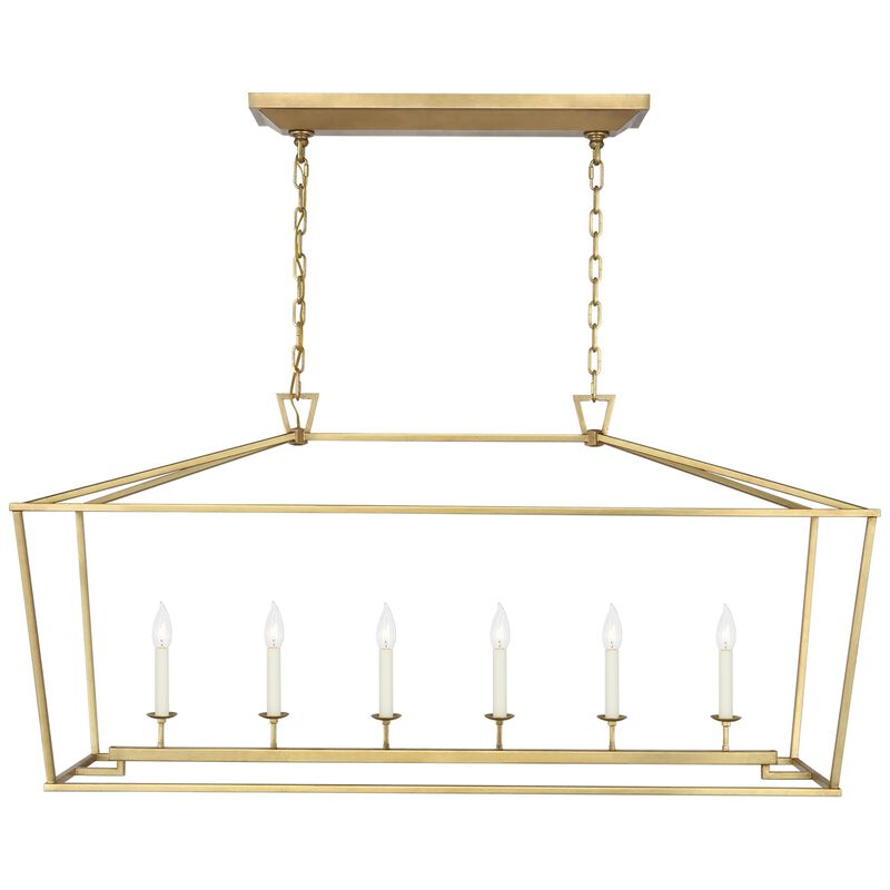 Chapman & Myers Darlana 54 Inch Linear Suspension Light by Visual Comfort Signature Collection