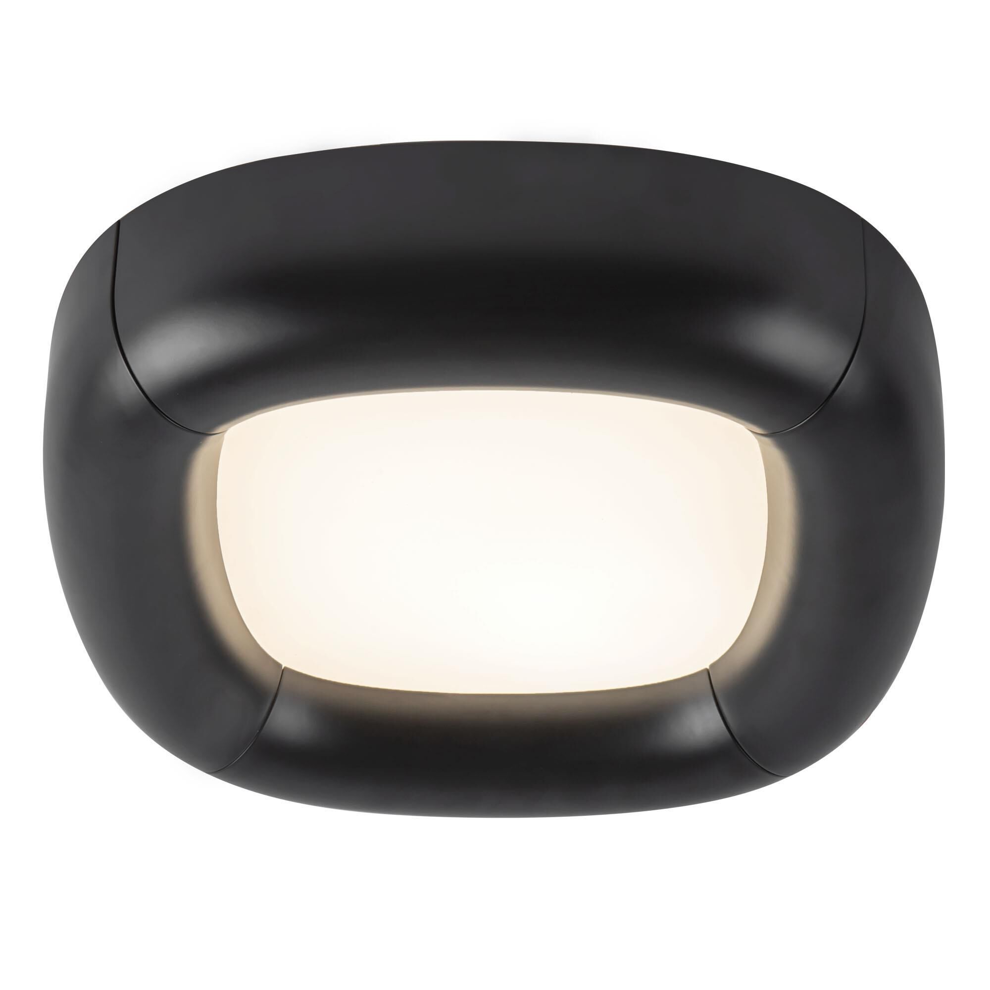 Shown in Black finish and Frosted Acrylic Diffuser glass