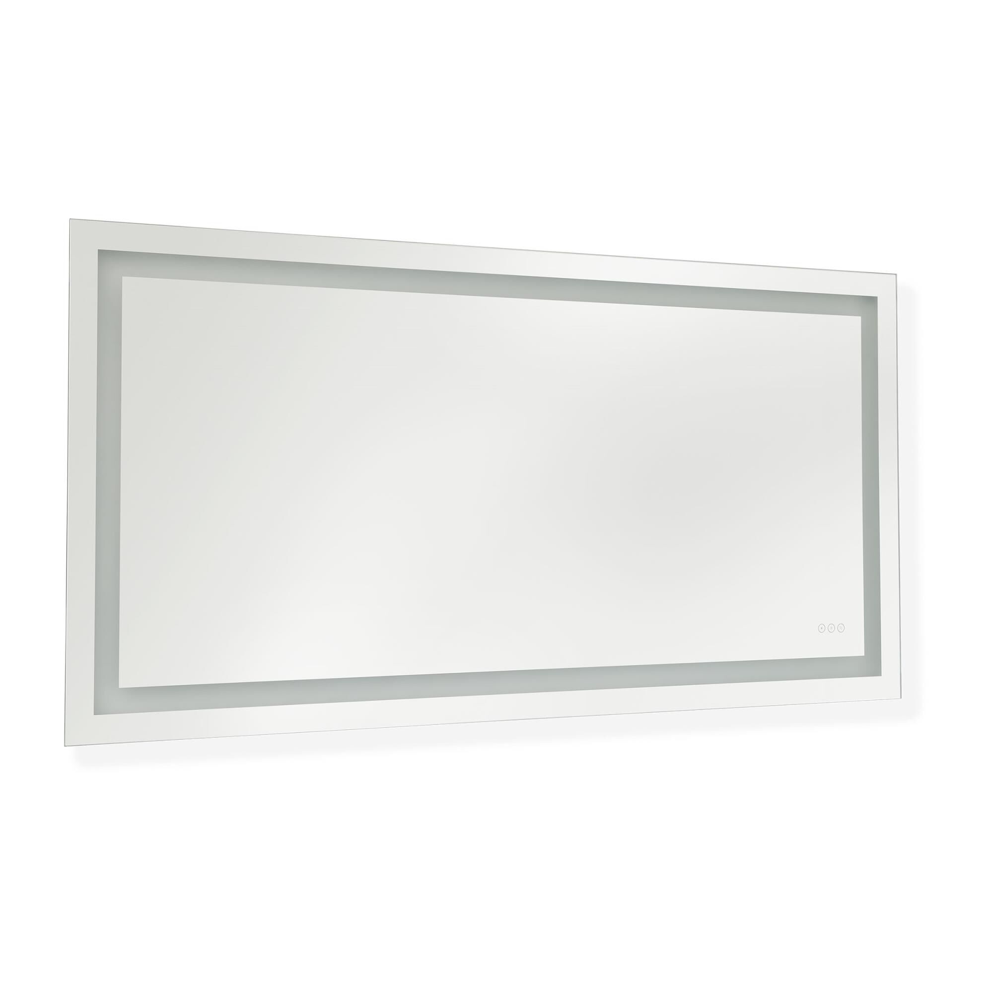 Shown in Might Bright White finish and Mirror Glass shade