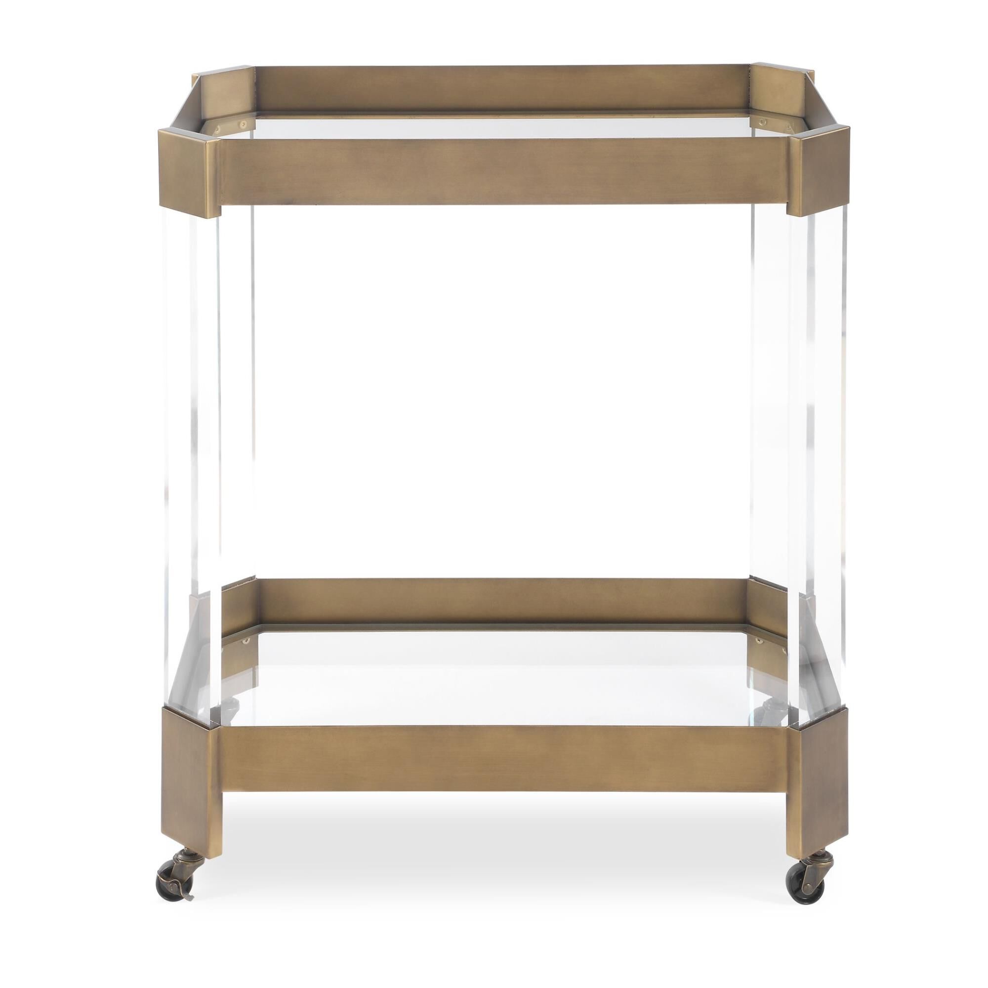 Grace Feyock Giselle 29 Inch Bar Cart by Uttermost