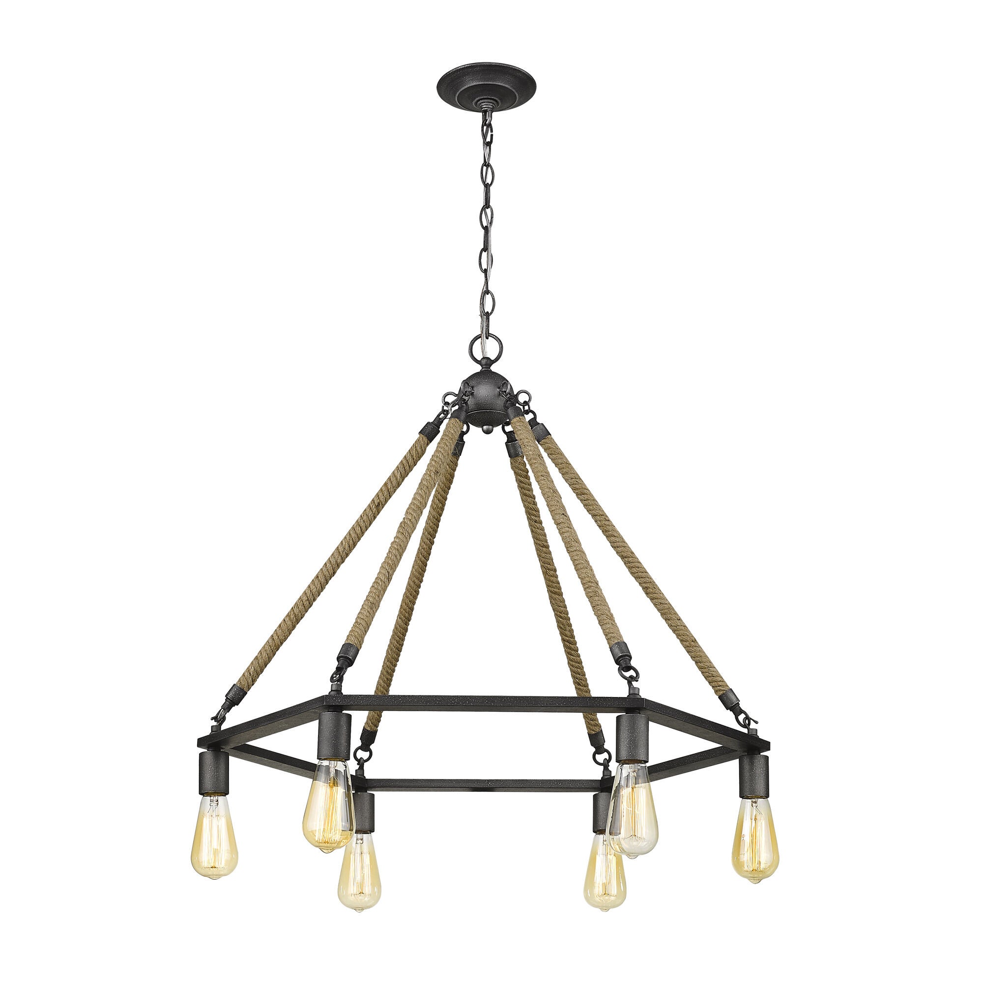 Shown in Antique Gray finish and -- glass and -- shade