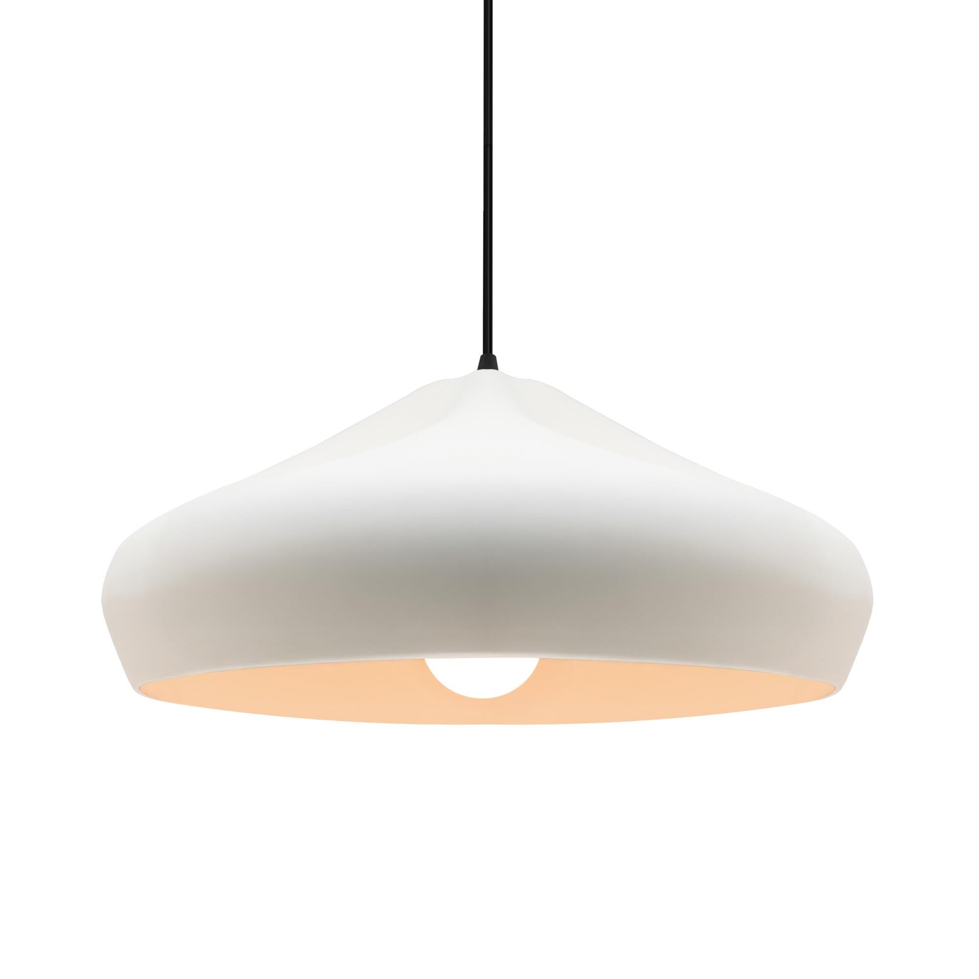 Radiance Crease 15 Inch Large Pendant by Justice Design Group