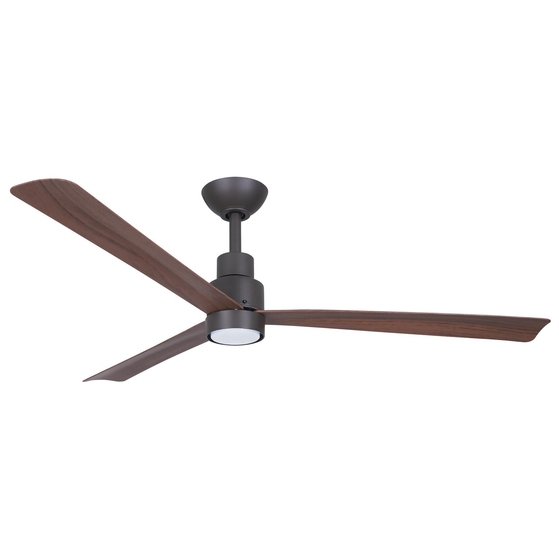 Simple 52 Inch Ceiling Fan with Light Kit by Minka Aire