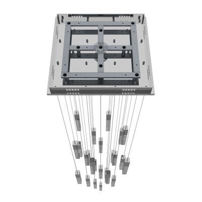 Avenue Lighting The Original Glacier Snow Avenue 25 Light Multi Light Pendant by Avenue Lighting