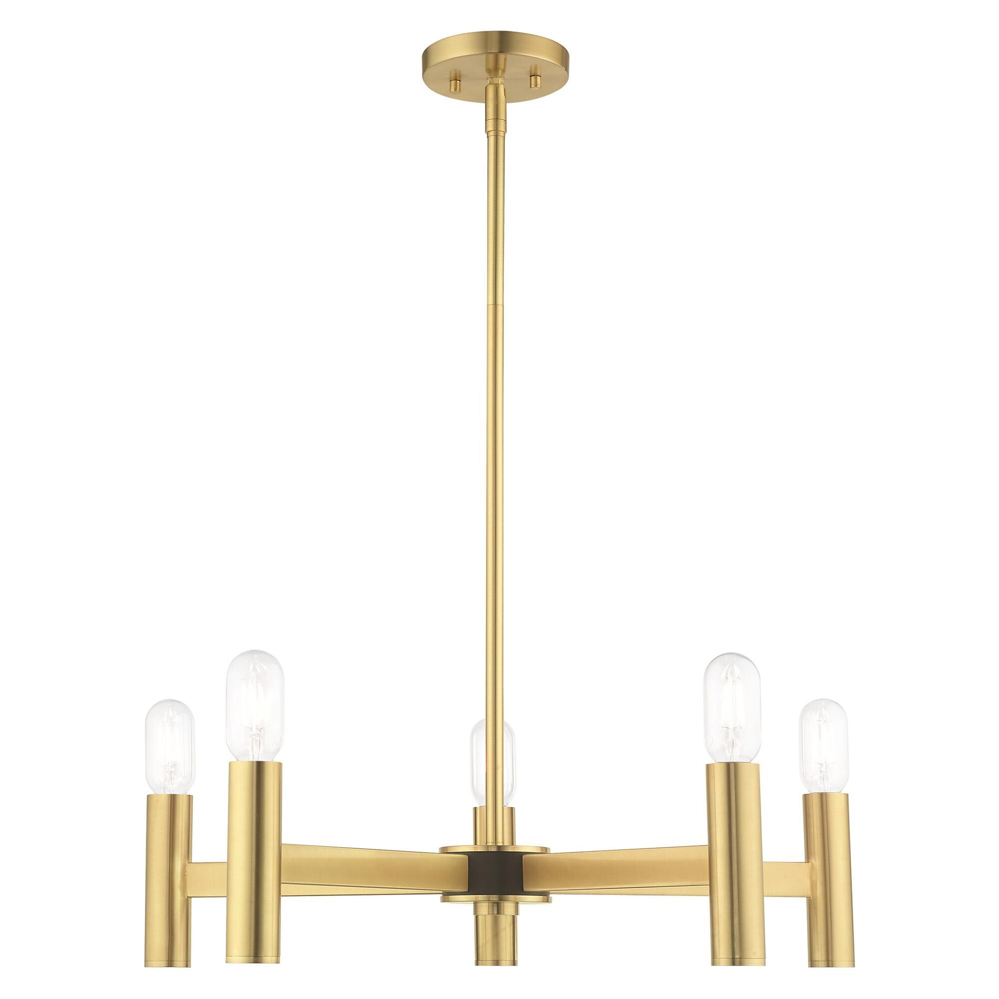 Shown in Satin Brass finish