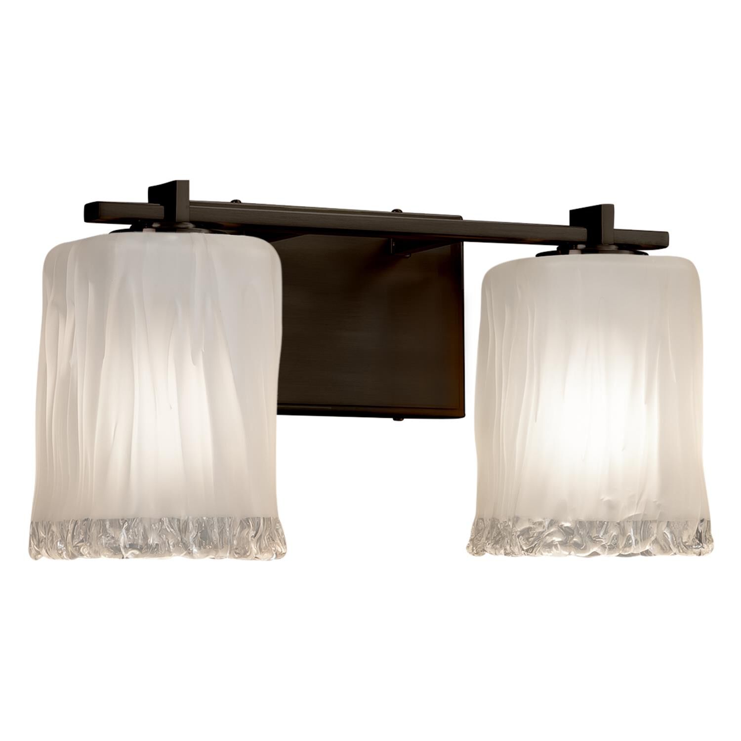 Veneto Luce 14 Inch 2 Light Bath Vanity Light by Justice Design Group