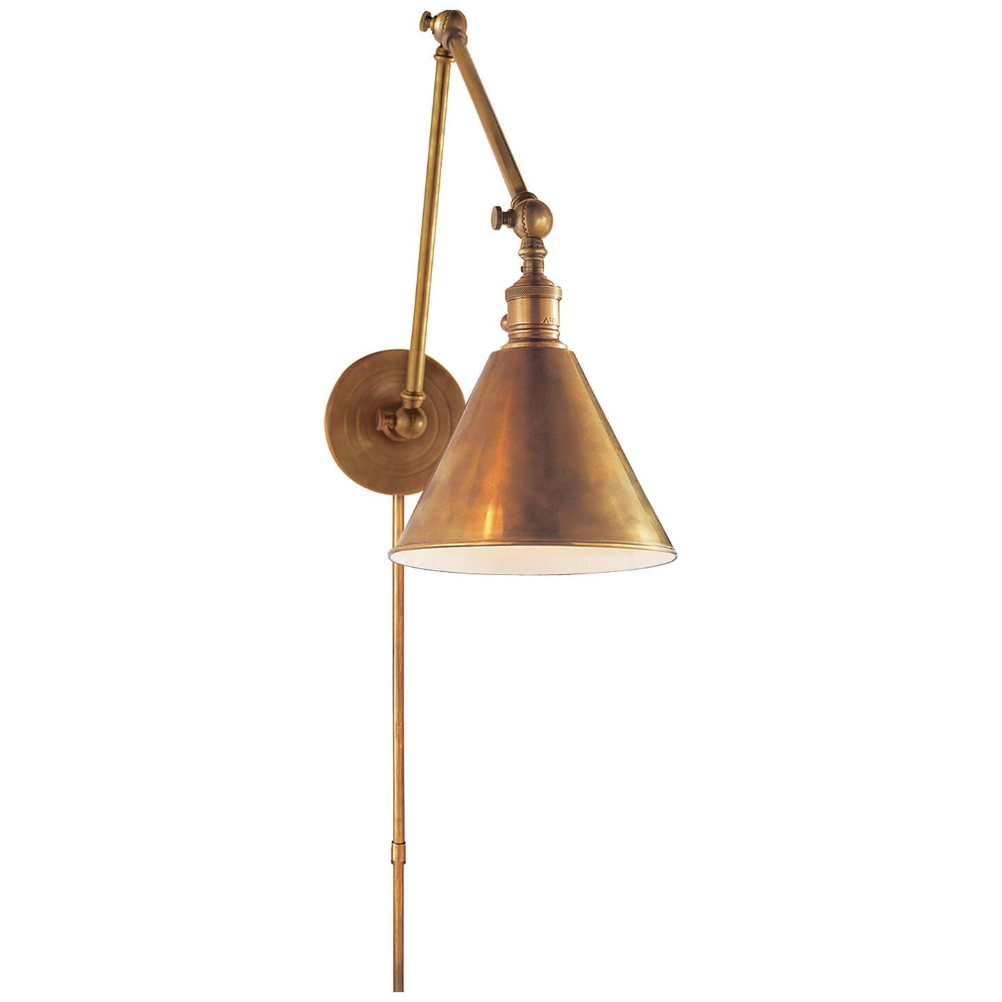 Chapman & Myers Boston Wall Swing Lamp by Visual Comfort Signature Collection