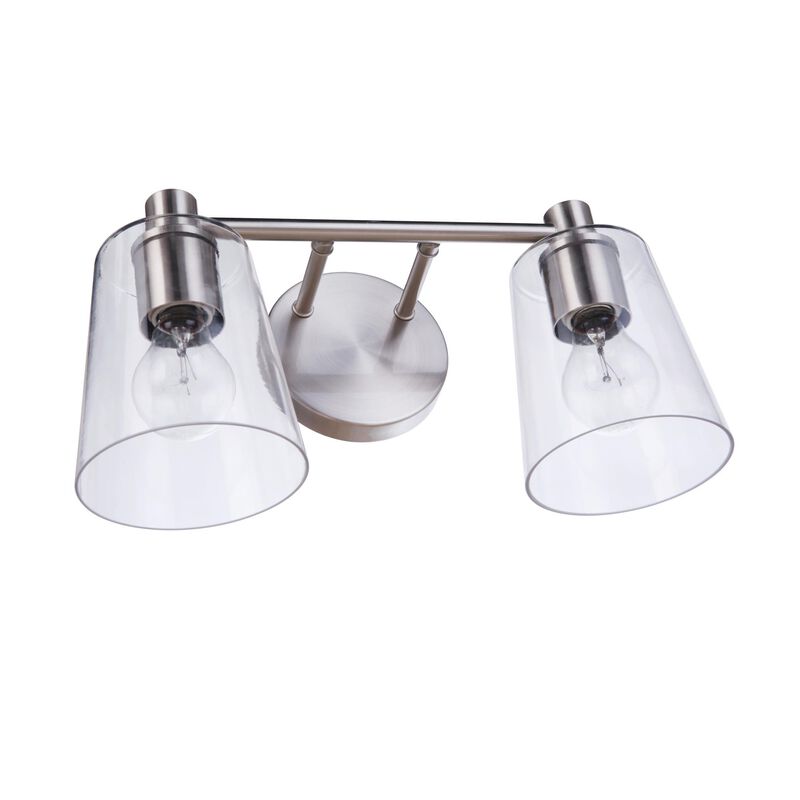 Emilio 15 Inch 2 Light Bath Vanity Light by Craftmade