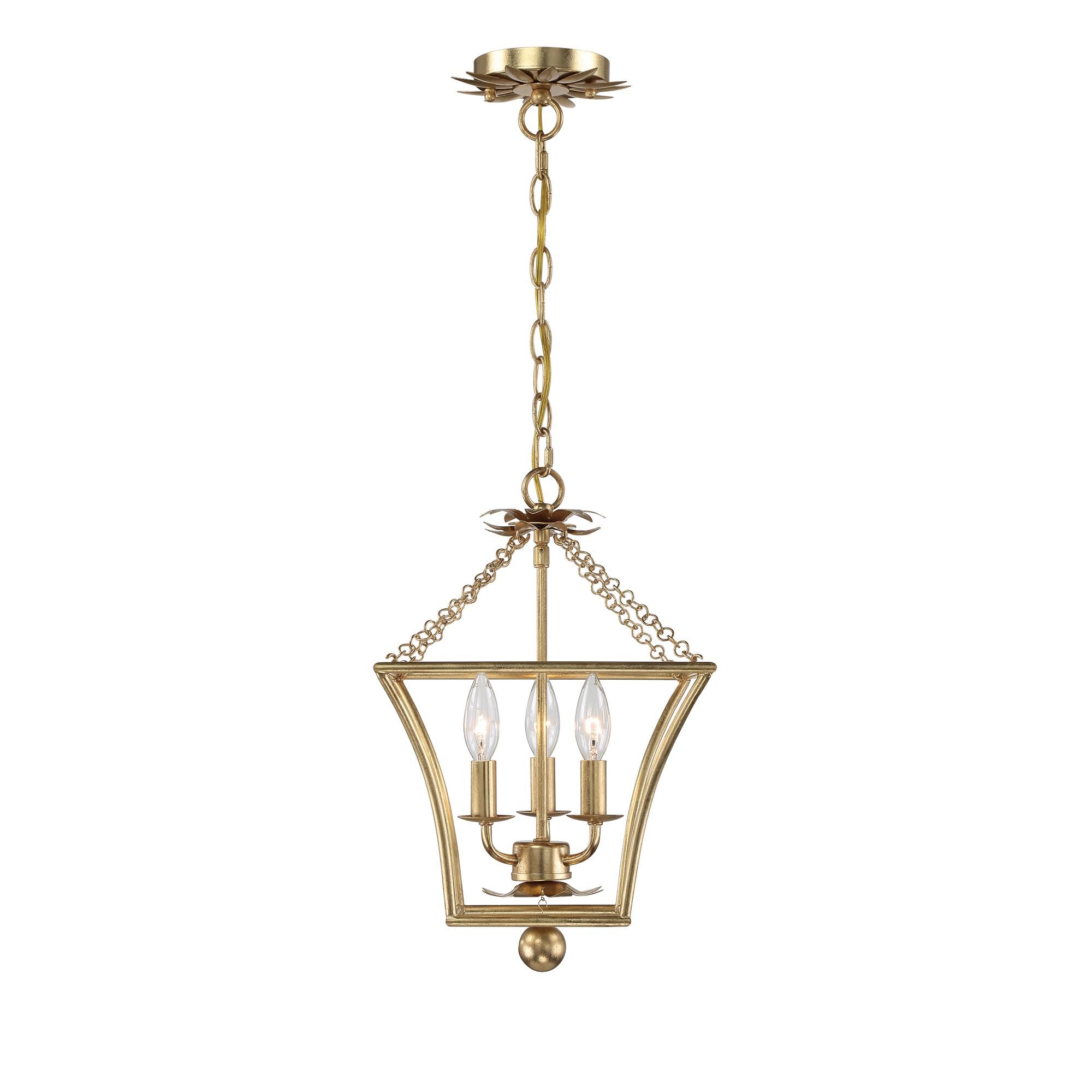 Shown in Antique Gold finish