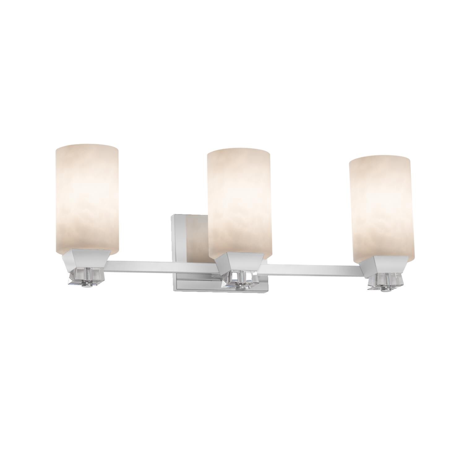 Clouds 23 Inch 3 Light Bath Vanity Light by Justice Design Group