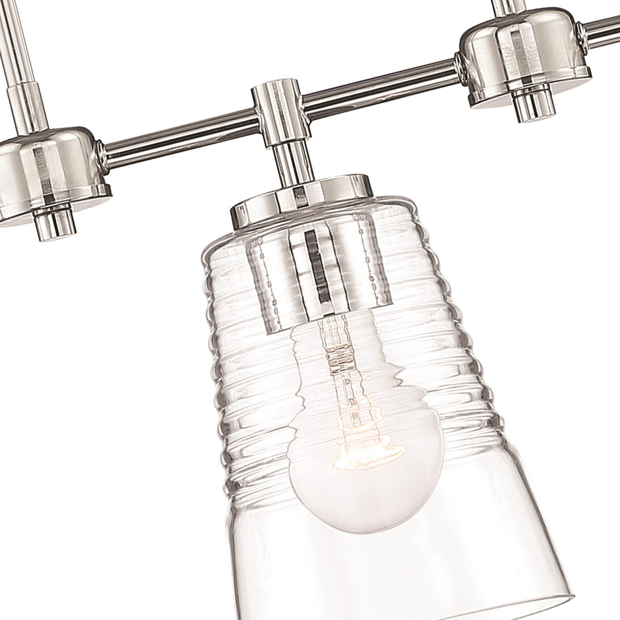 Ingo 30 Inch 3 Light Linear Suspension Light by Designers Fountain