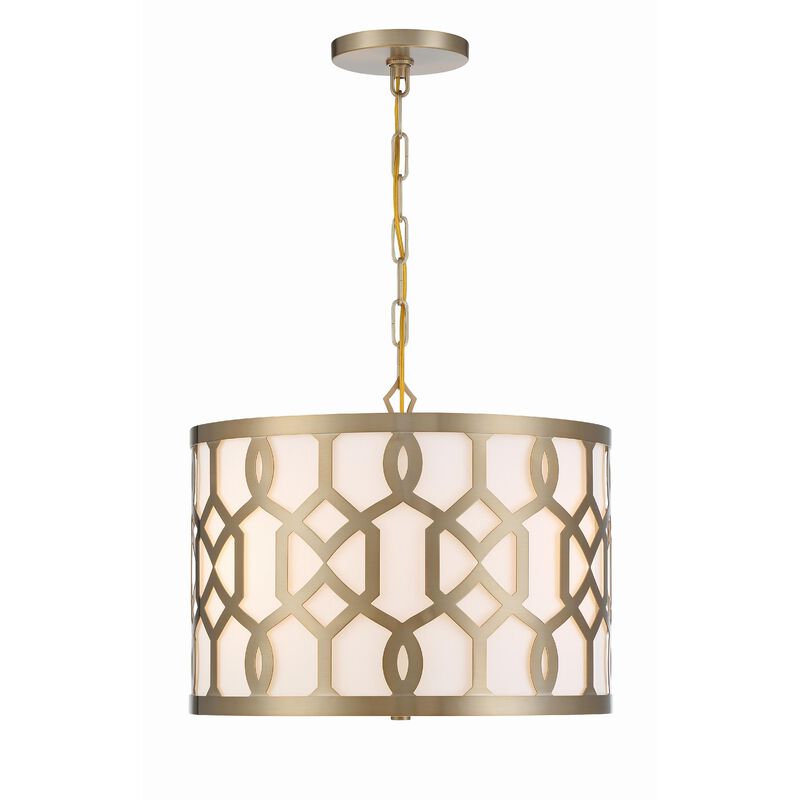 Libby Langdon Jennings Small Pendant Light by Crystorama