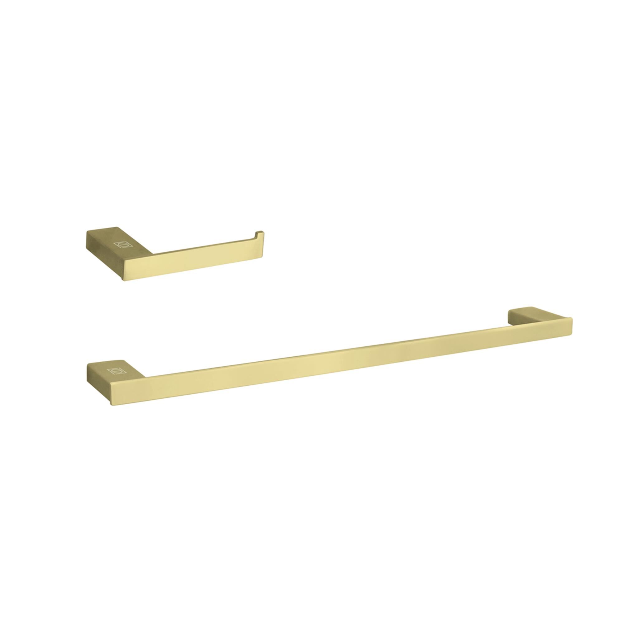 Shown in Brushed Gold finish