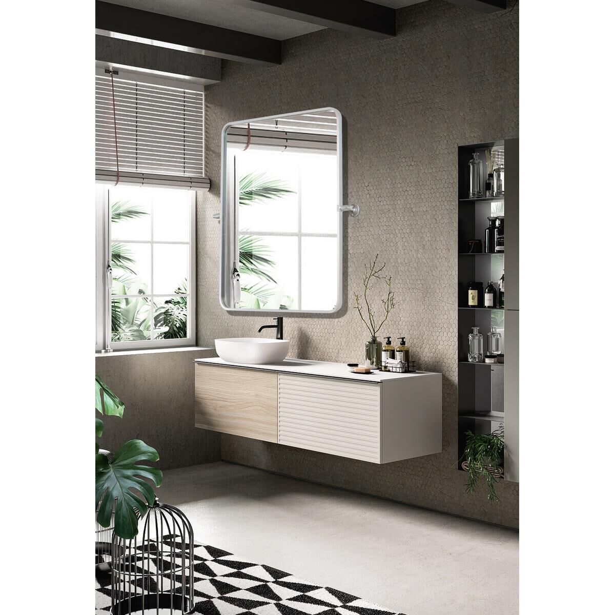 Shown in Silver finish