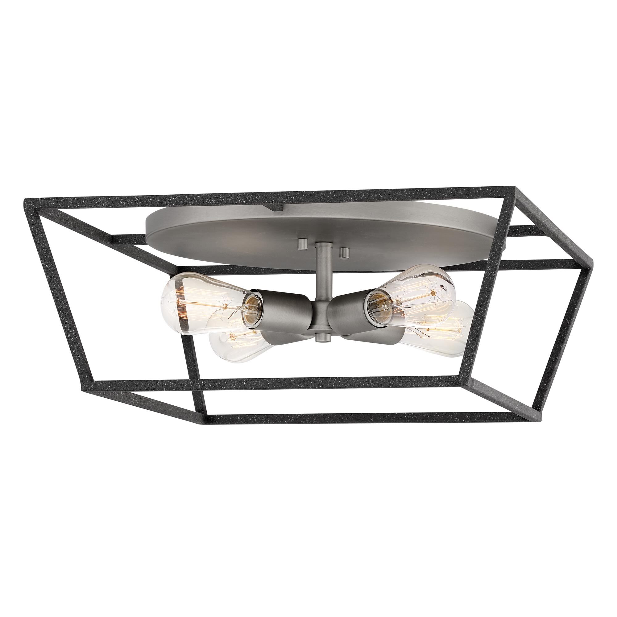 Fulton 18 Inch 4 Light Flush Mount,
