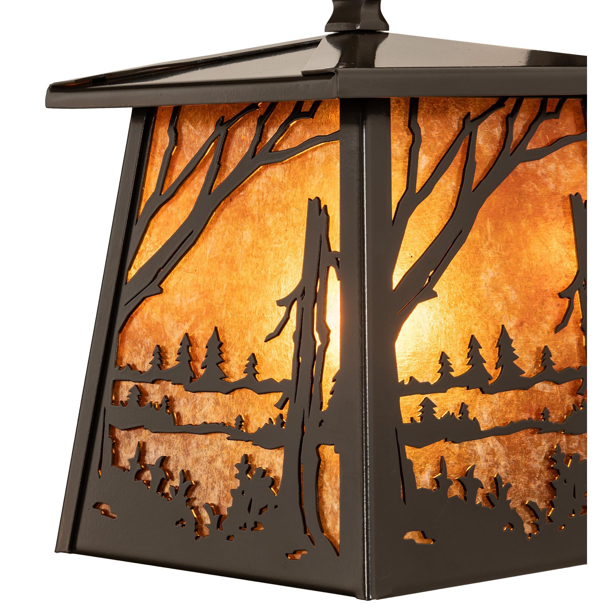 Meyda Lighting Quiet Pond 12 Inch Tall Outdoor Wall Light