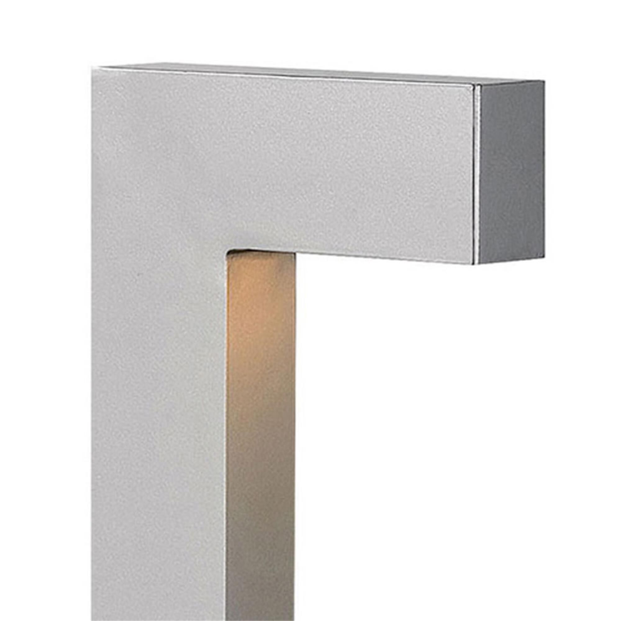 Shown in Titanium finish and Etched Lens glass