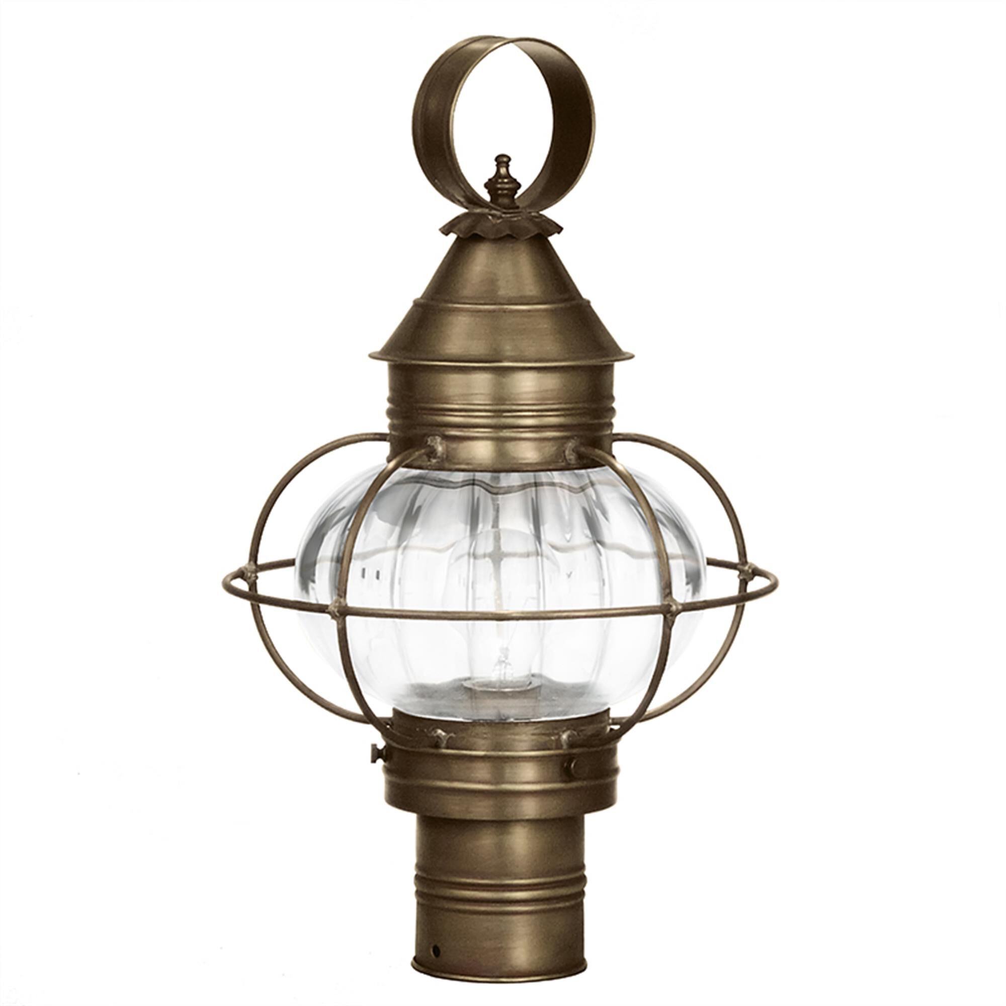 Onion 16 Inch Outdoor Post Lamp,