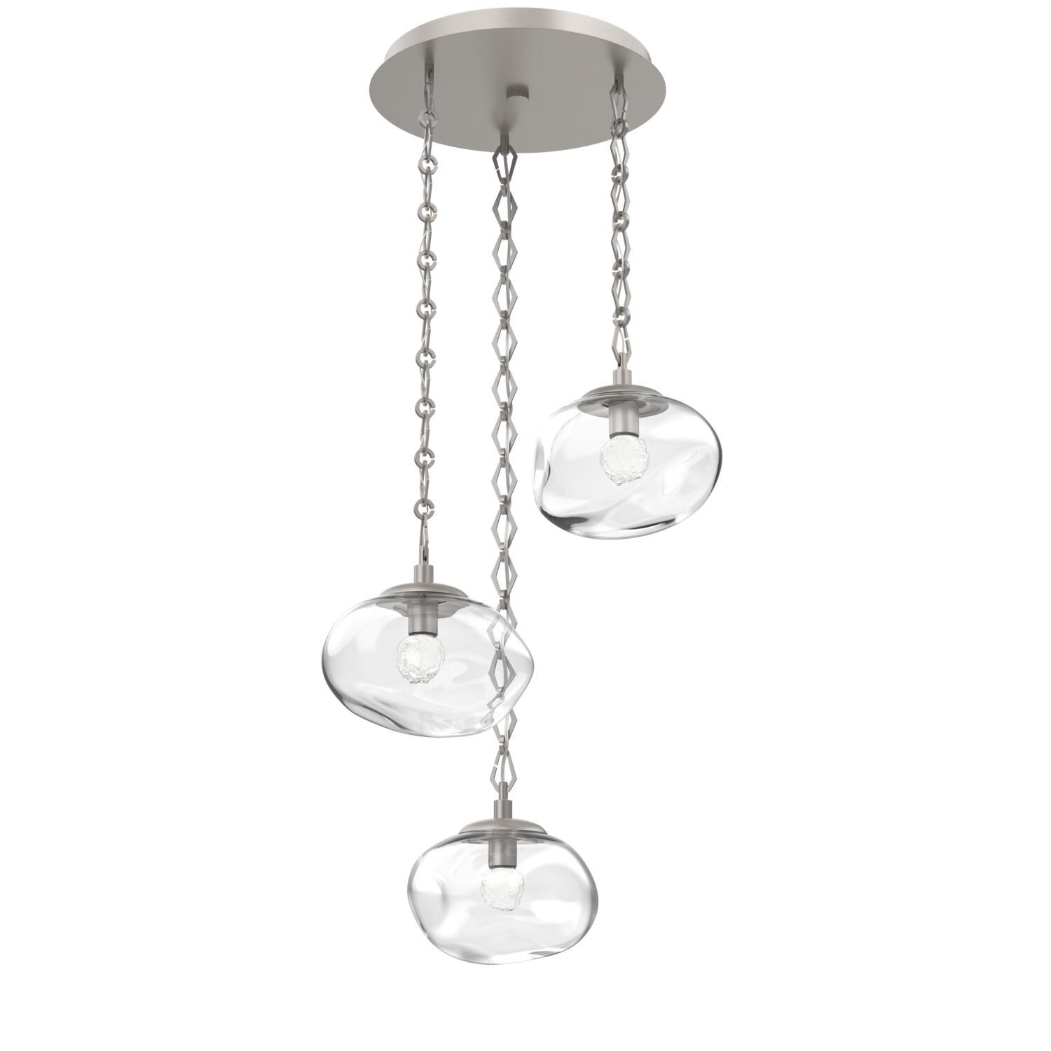 Levi Wilson Nova Led 22 Inch Multi Light Pendant by Hammerton Studio