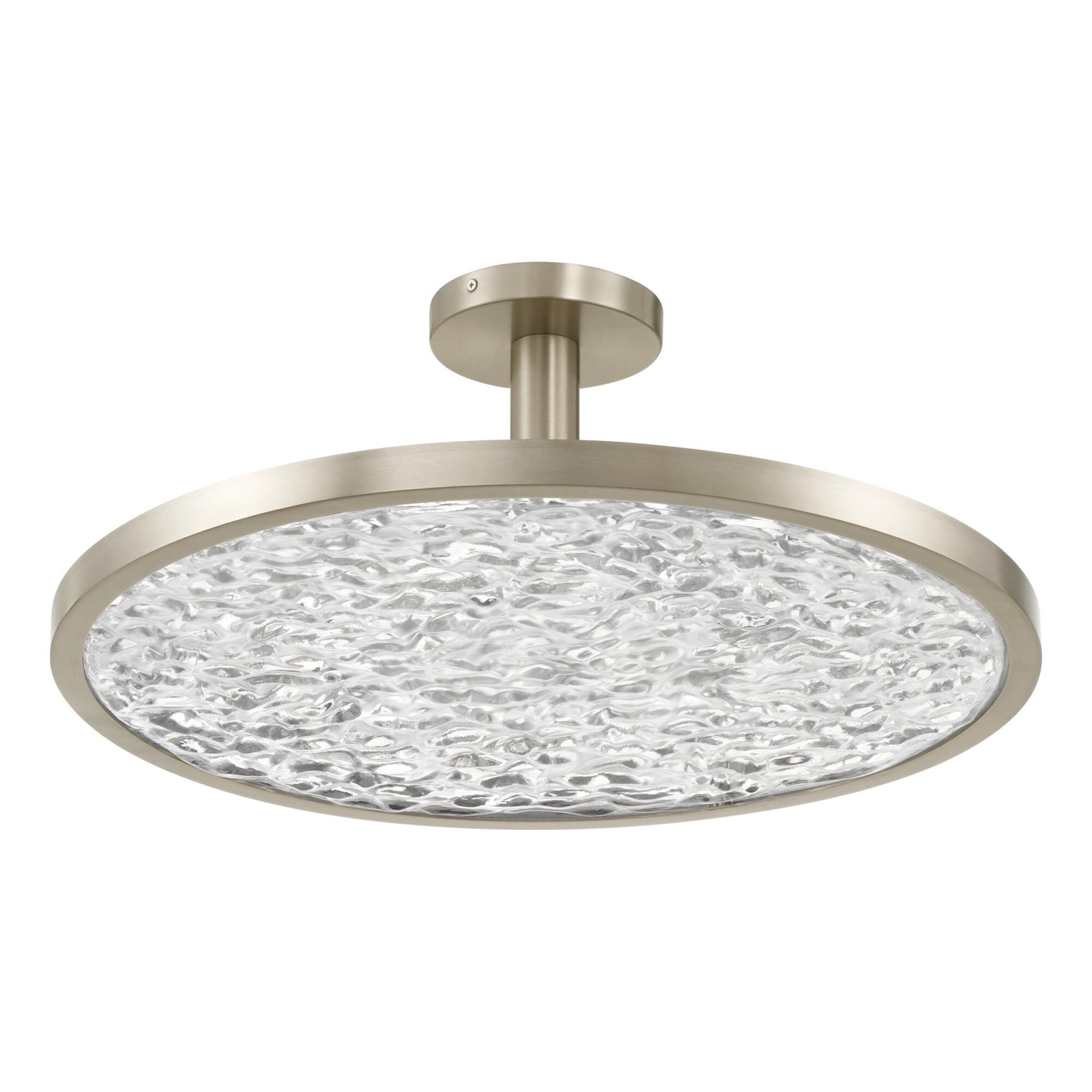 Shown in Champagne Gold finish and Clear Water glass