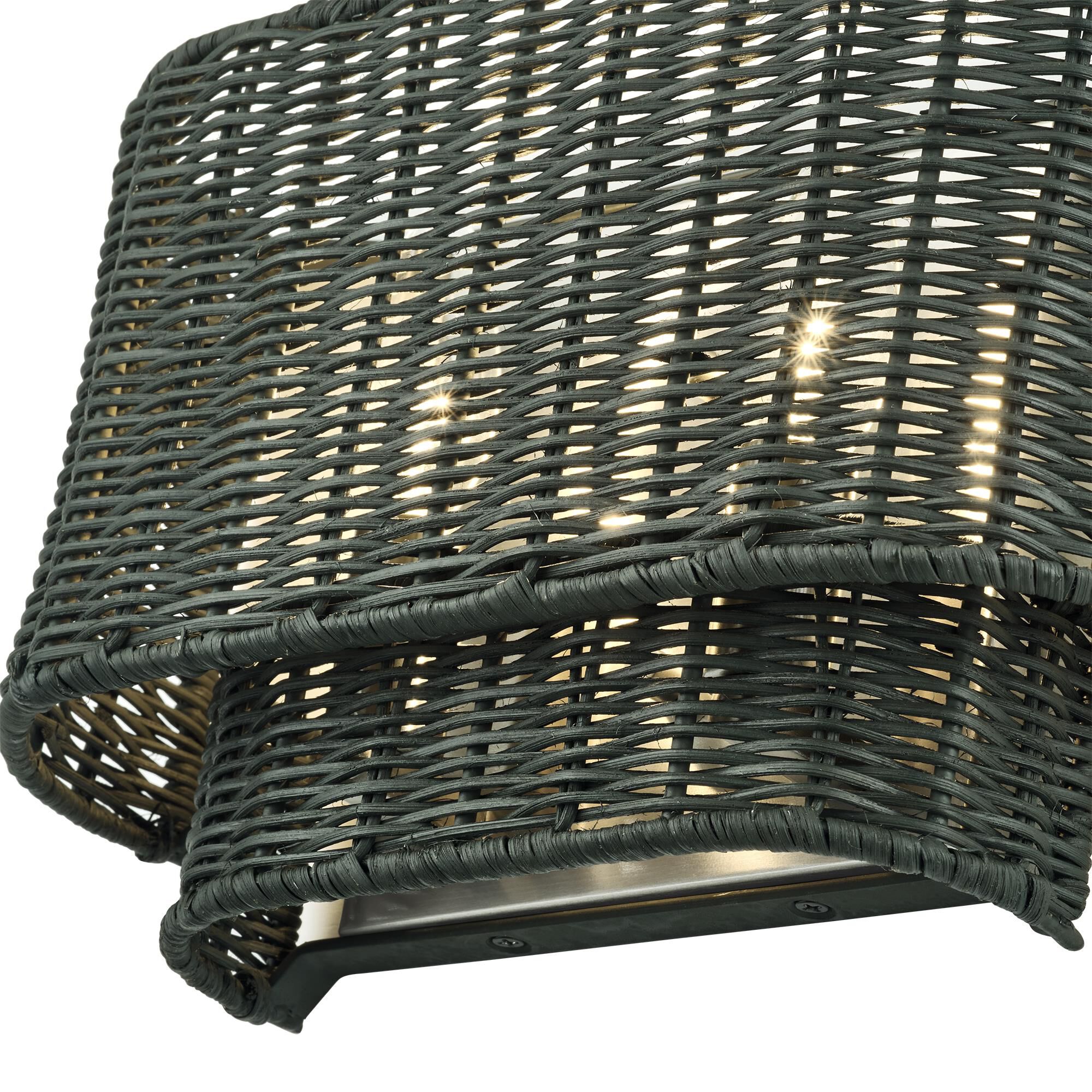 Weavington 8 Inch Wall Sconce by Livex Lighting