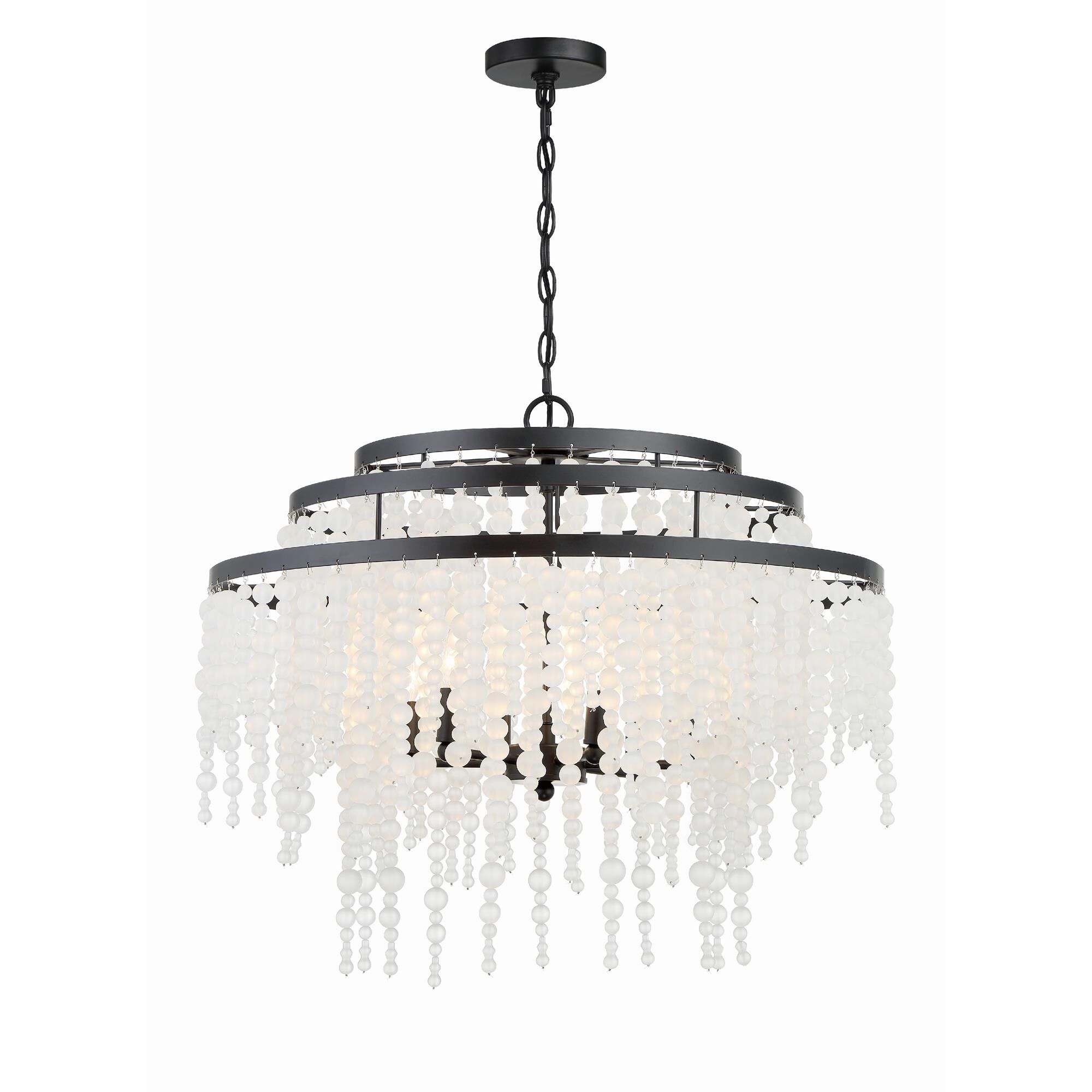 Poppy 26 Inch Chandelier,
