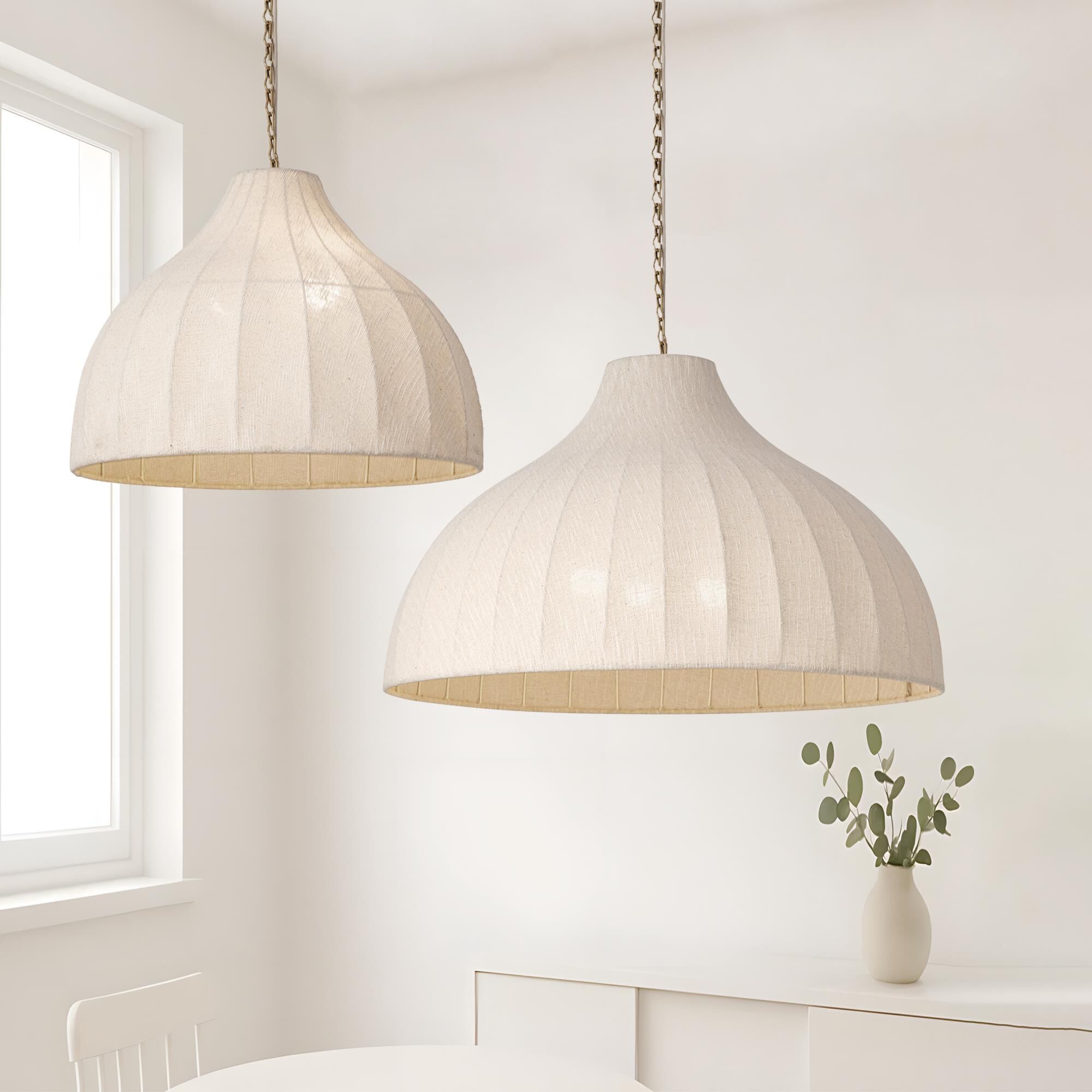 Hearthveil 36 Inch Large Pendant by Maxim Lighting