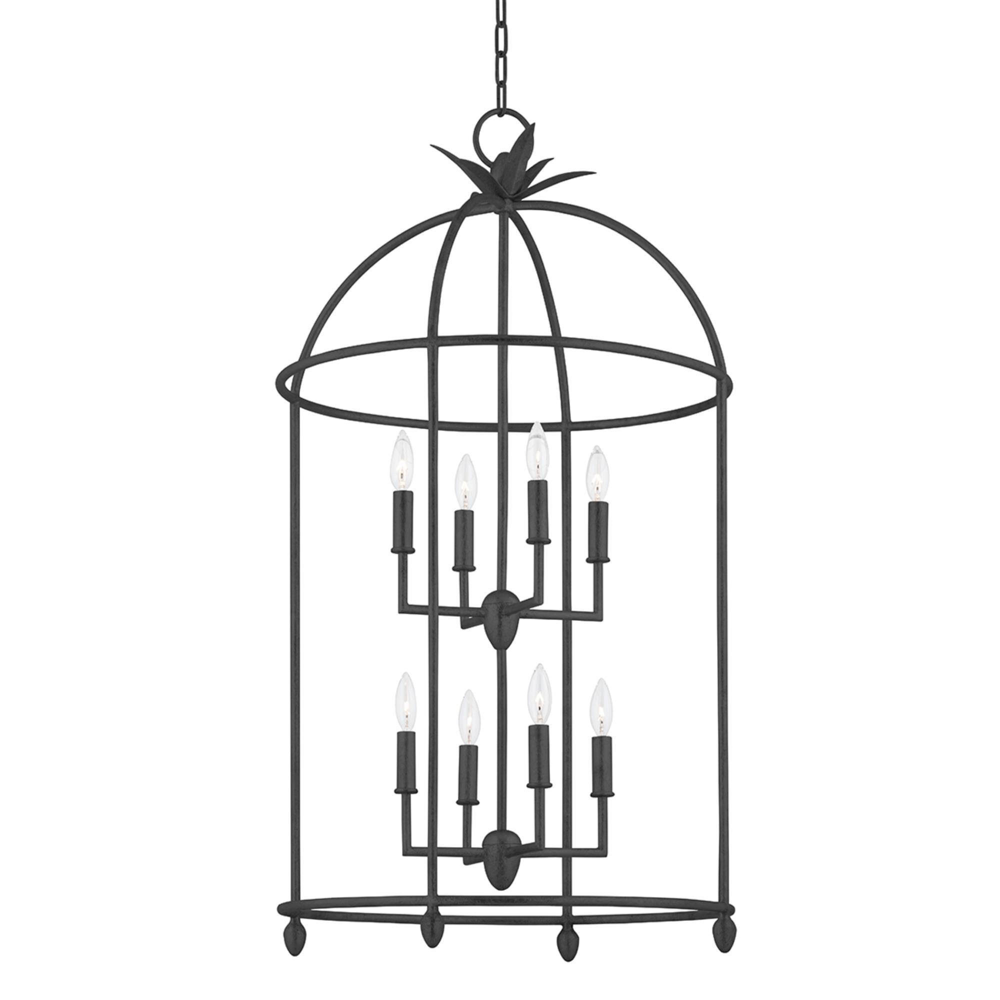 Brooks 12.75 Inch Cage Pendant by Troy Lighting