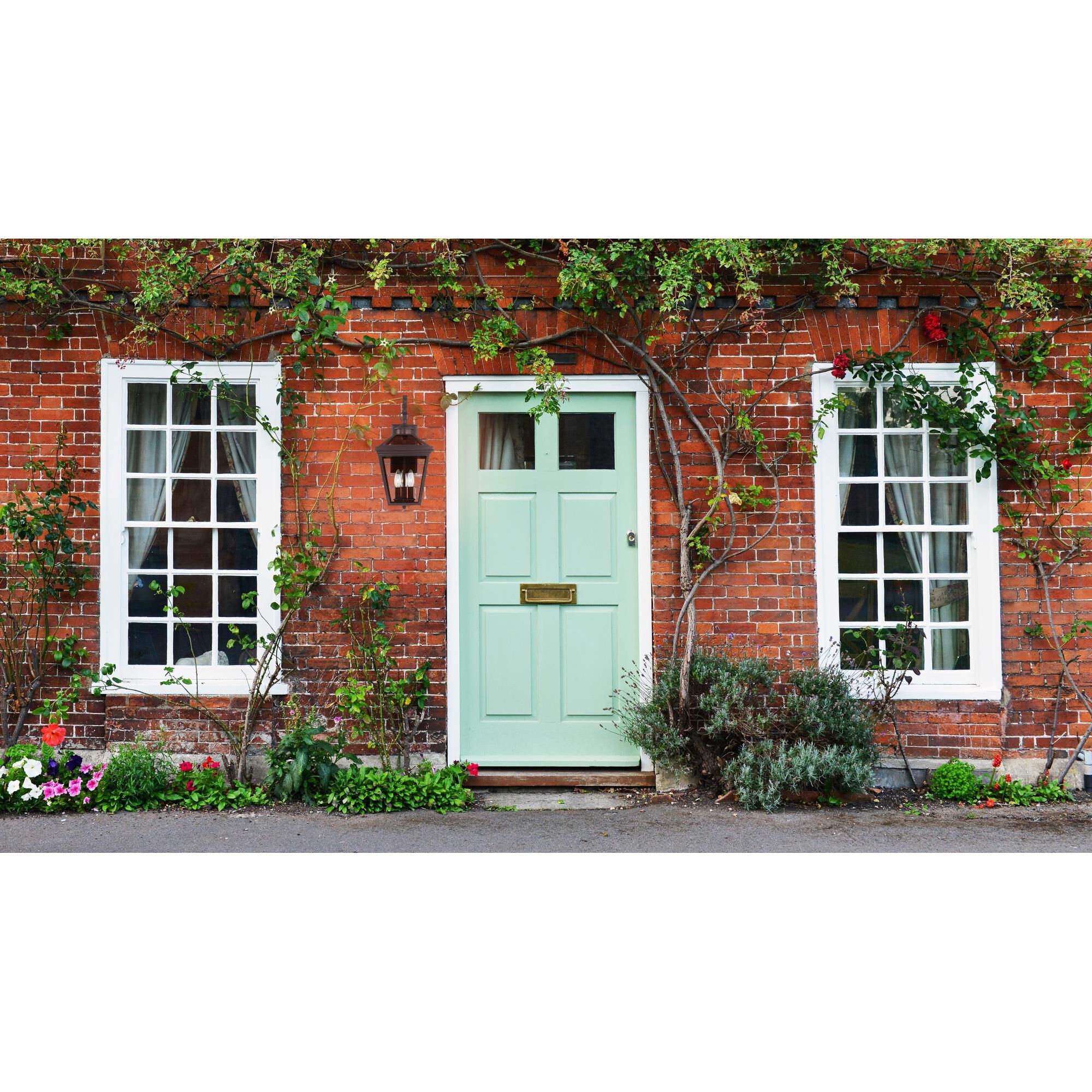 Shown in English Bronze finish and Clear glass