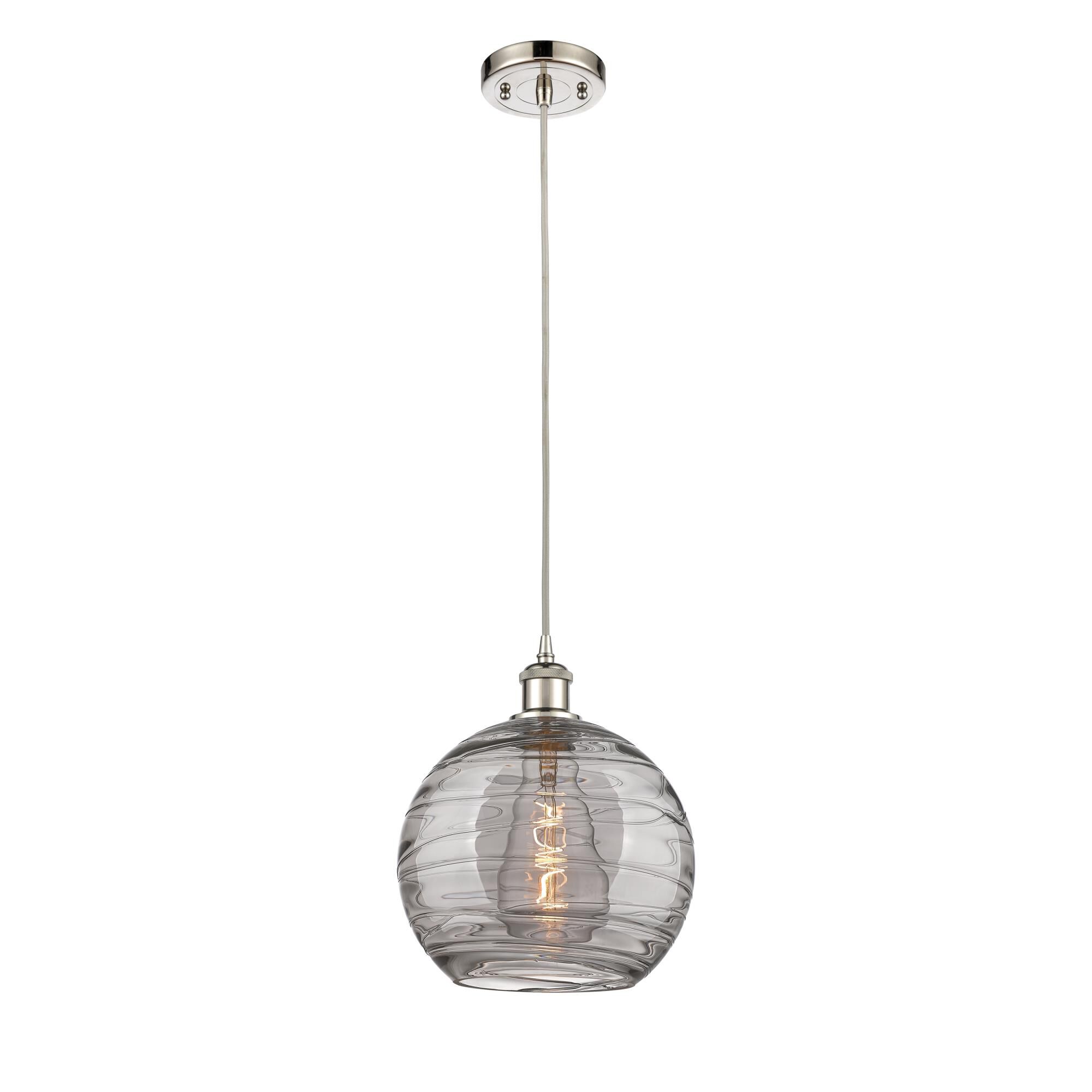 Bruno Marashlian Athens Deco Swirl 10 Inch Mini Pendant by Innovations Lighting
