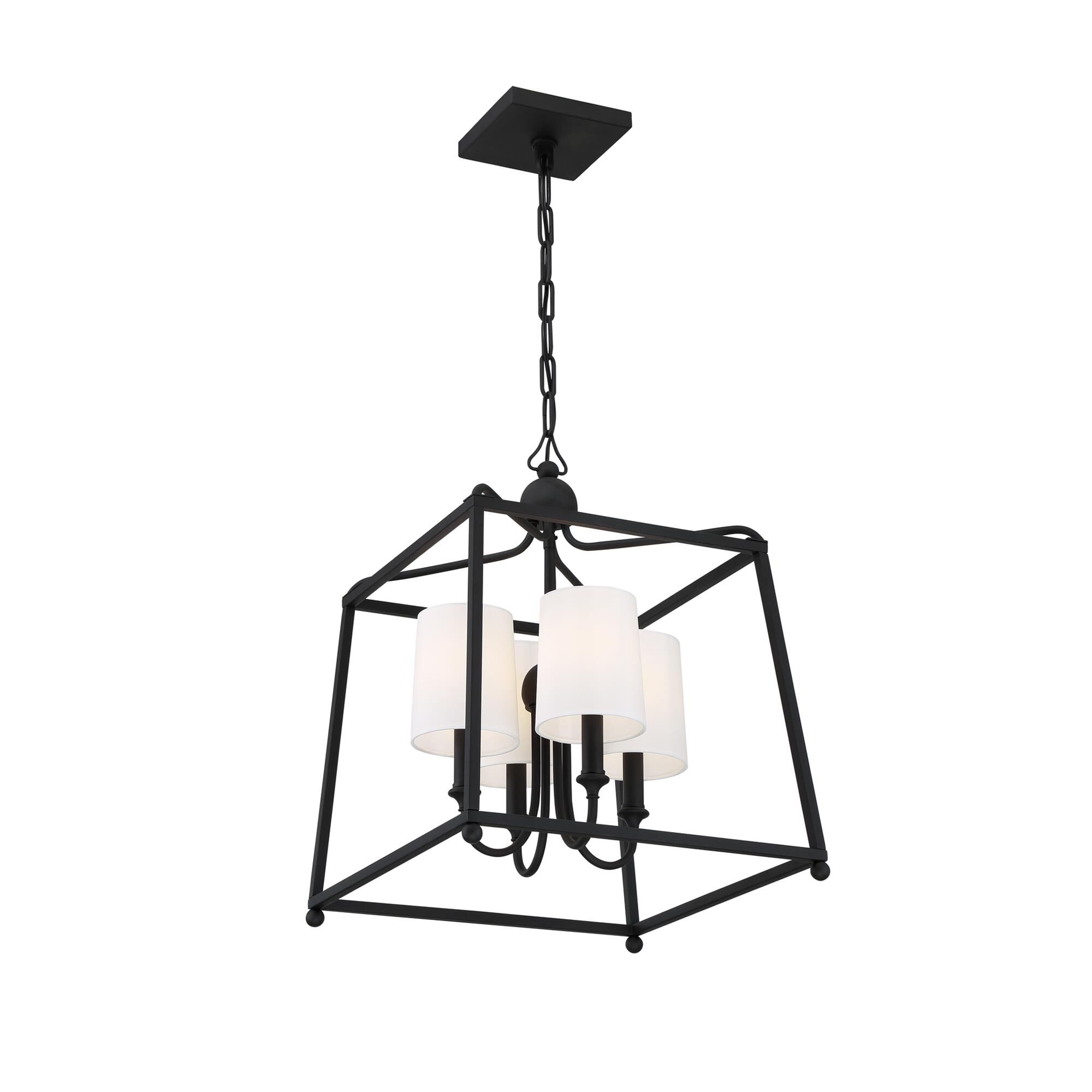 Sylvan 16 Inch 4 Light Mini Chandelier by Crystorama