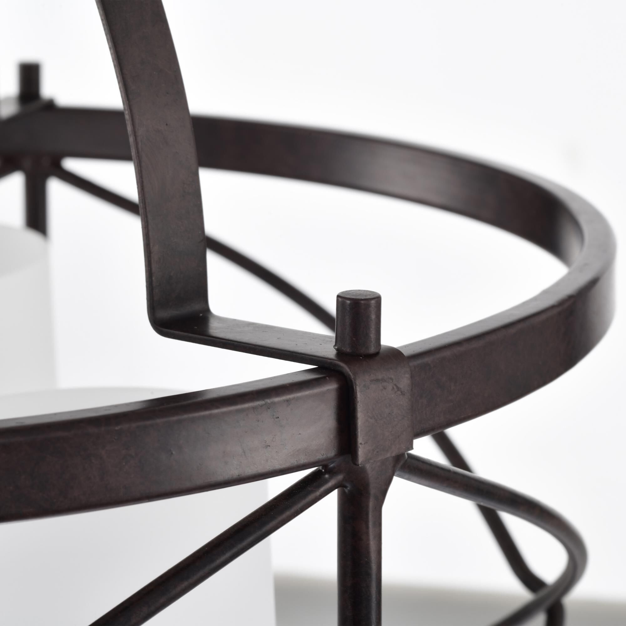 Shown in Old Bronze finish and Etched Opal glass