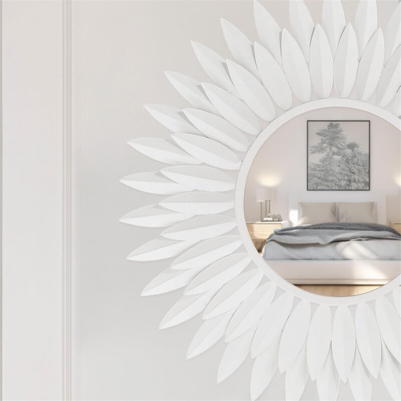 Broche 20 Inch Decorative Mirror by Crystorama