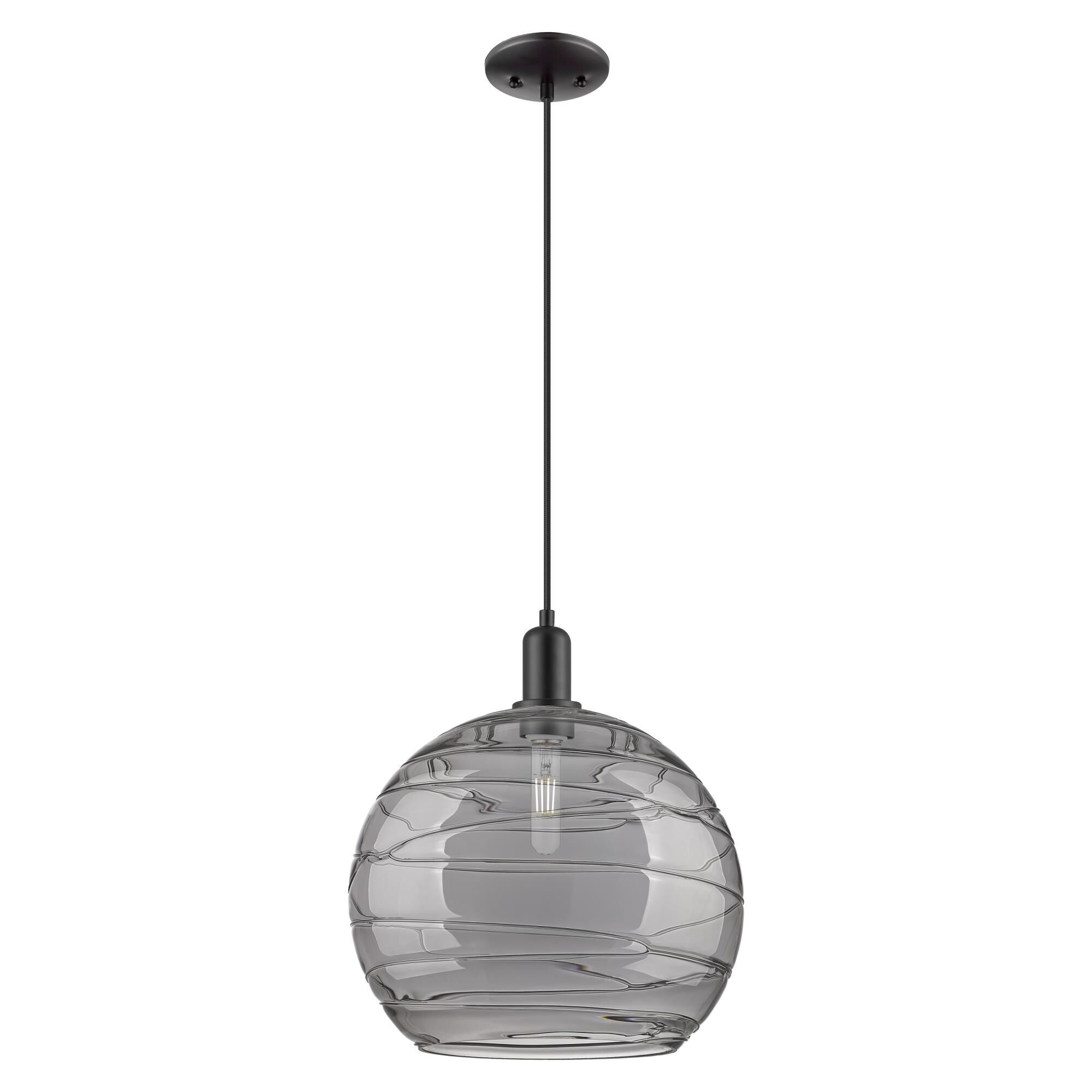 Bruno Marashlian Athens Deco Swirl 14 Inch Large Pendant by Innovations Lighting