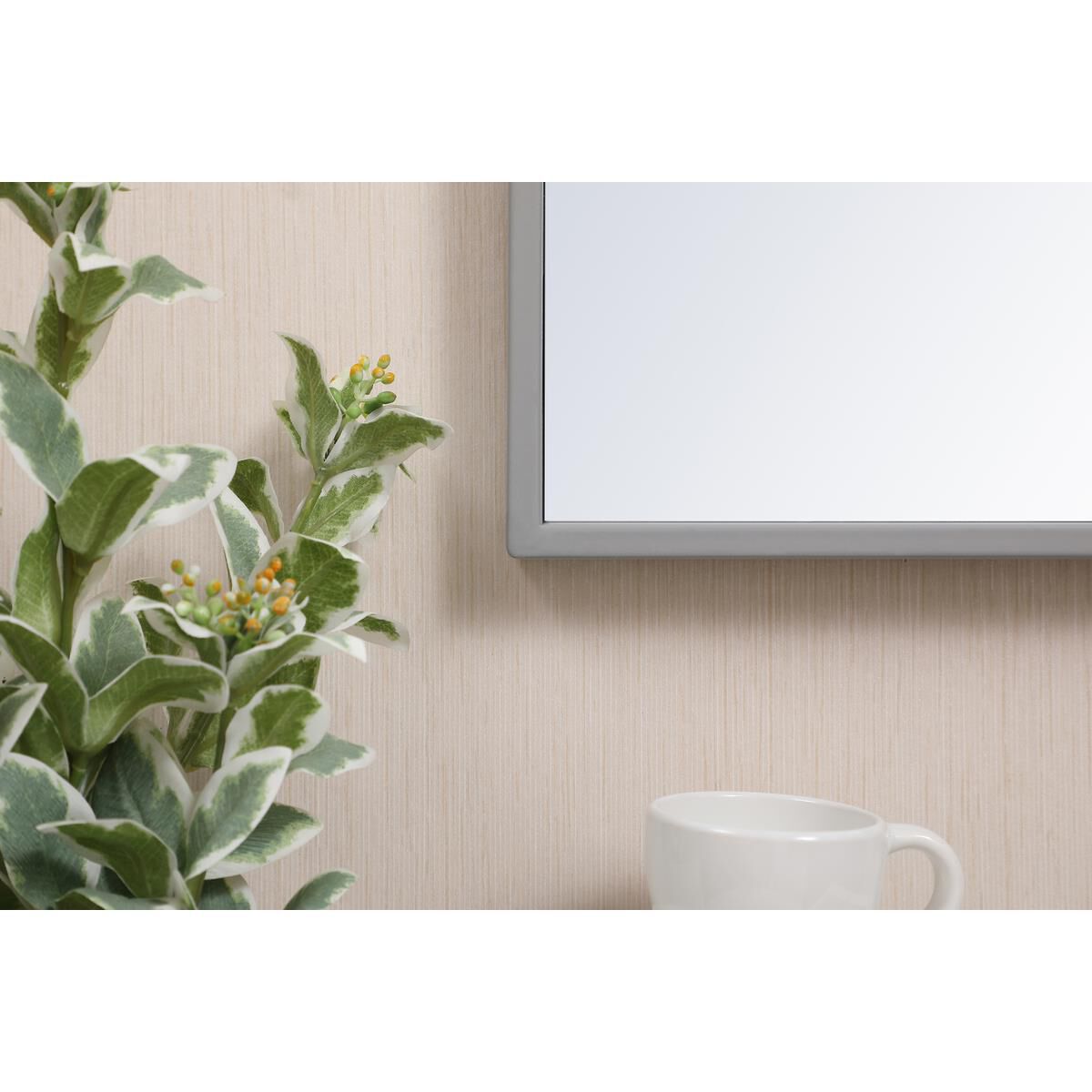 Shown in Grey finish