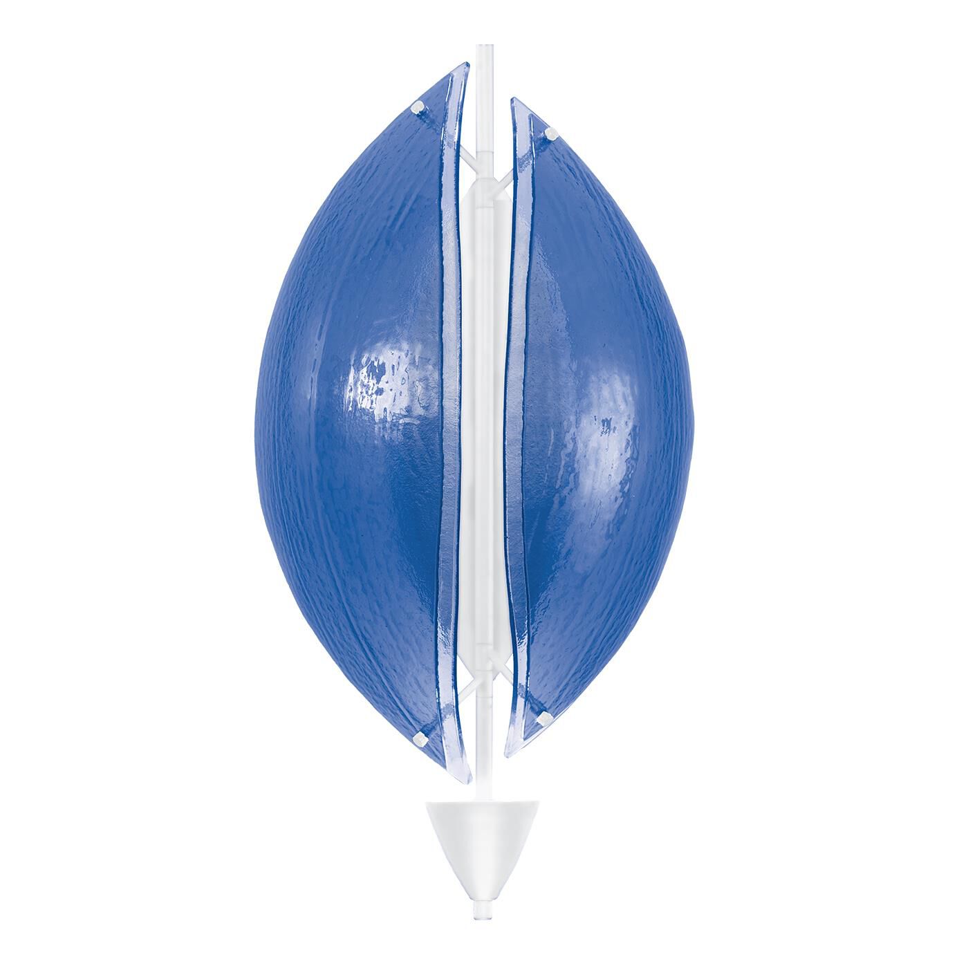 Shown in White finish and False crystal and True glass