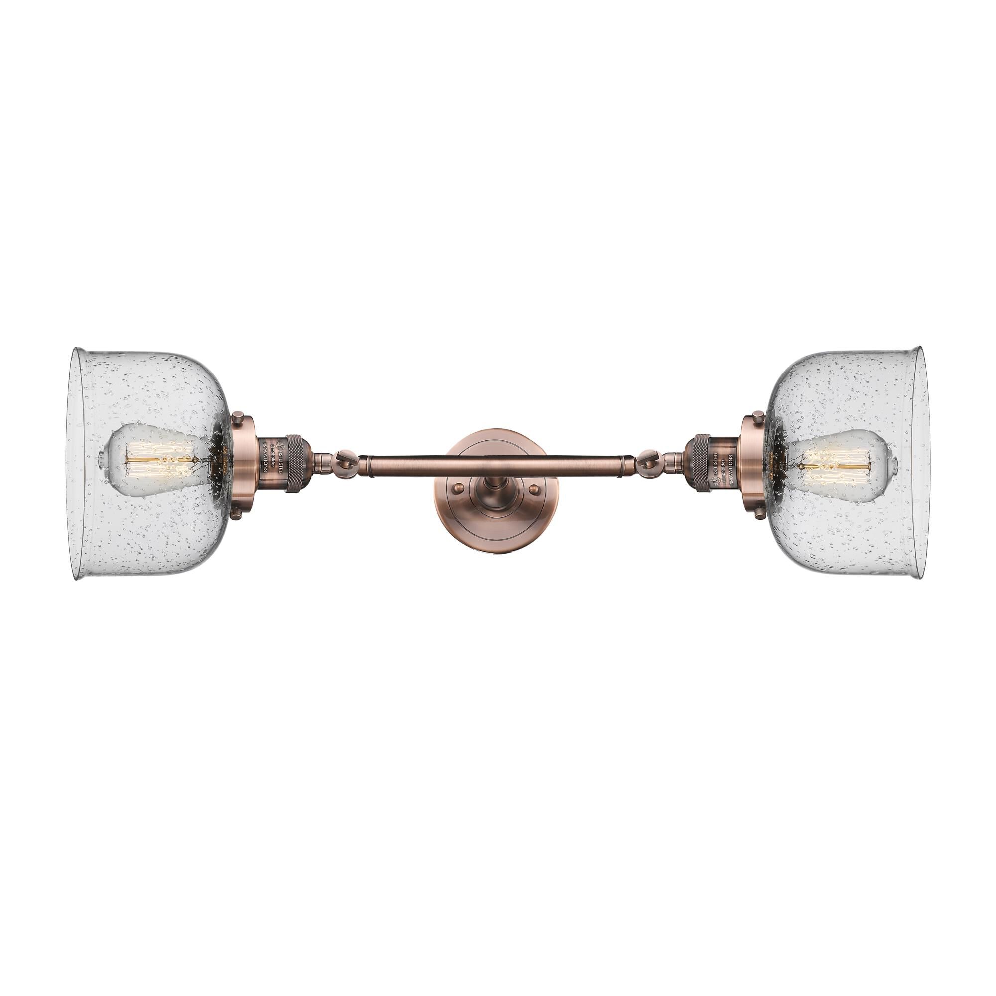 Bruno Marashlian Large Bell 19 Inch 2 Light Bath Vanity Light by Innovations Lighting