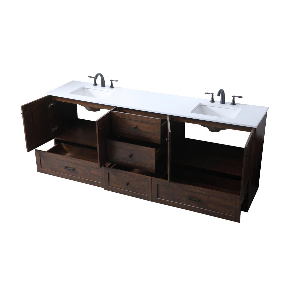 Soma 84 Inch Bath Vanity by Elegant Decor