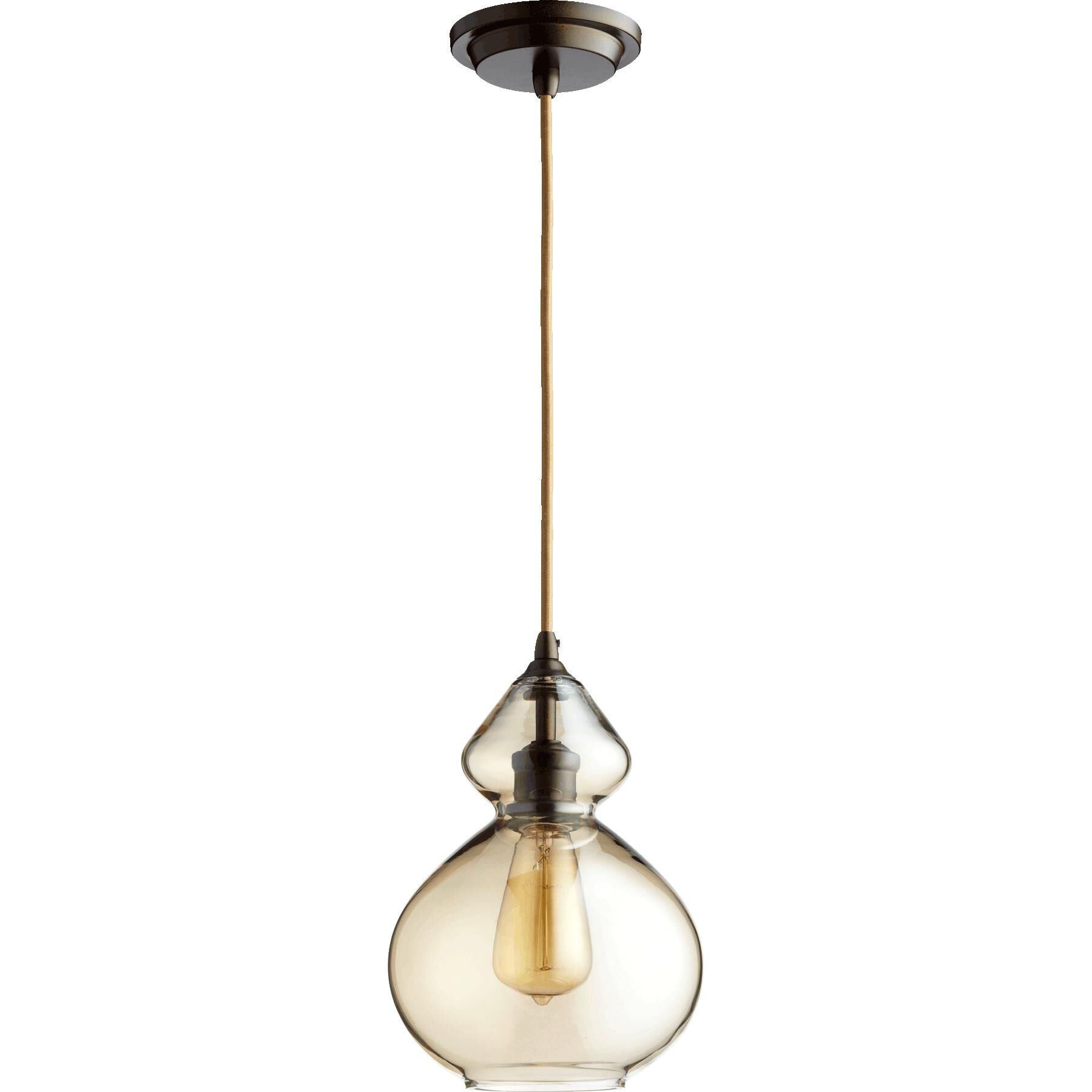 8 Inch Mini Pendant by Quorum International