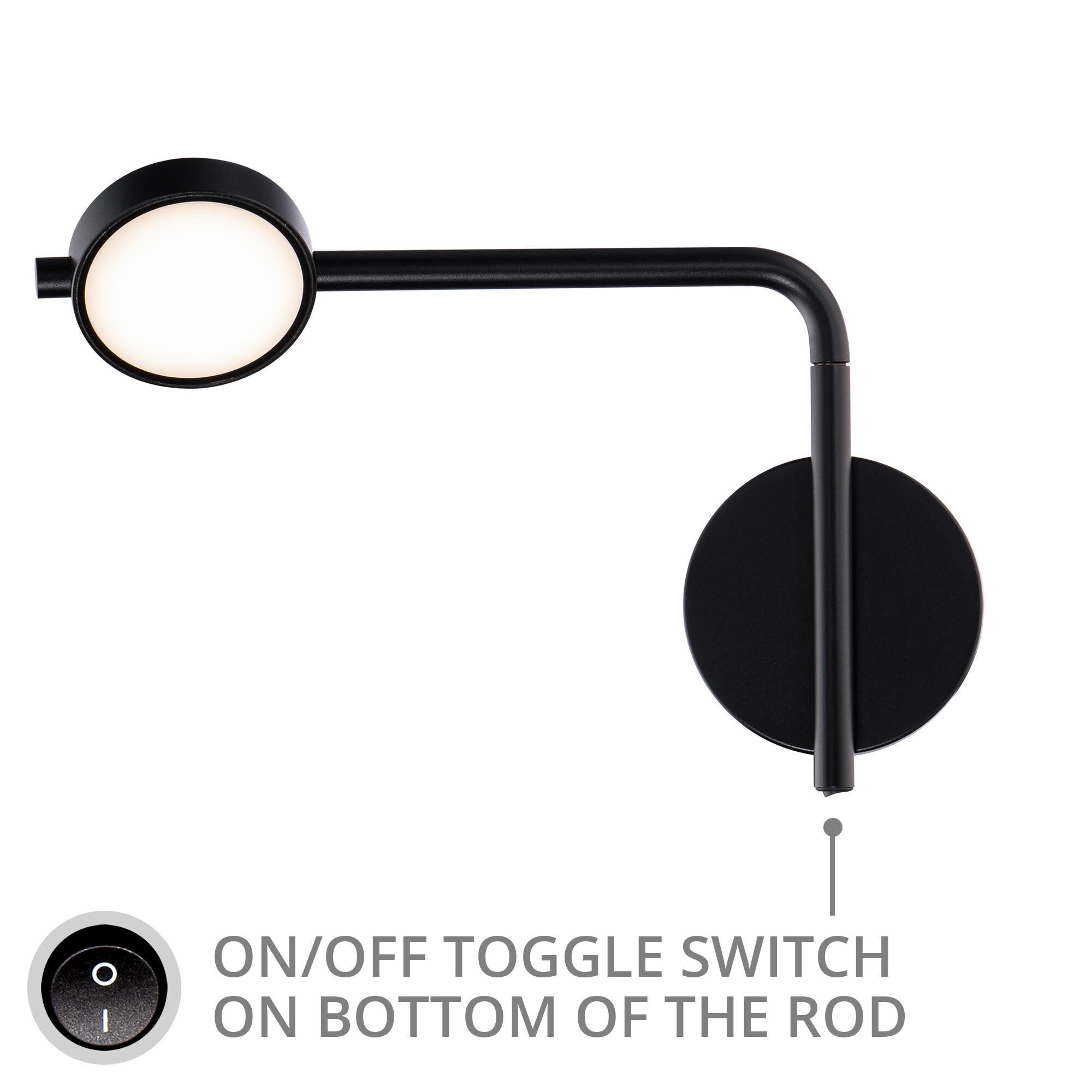 Elbo LED Wall Swing Lamp by dweLED