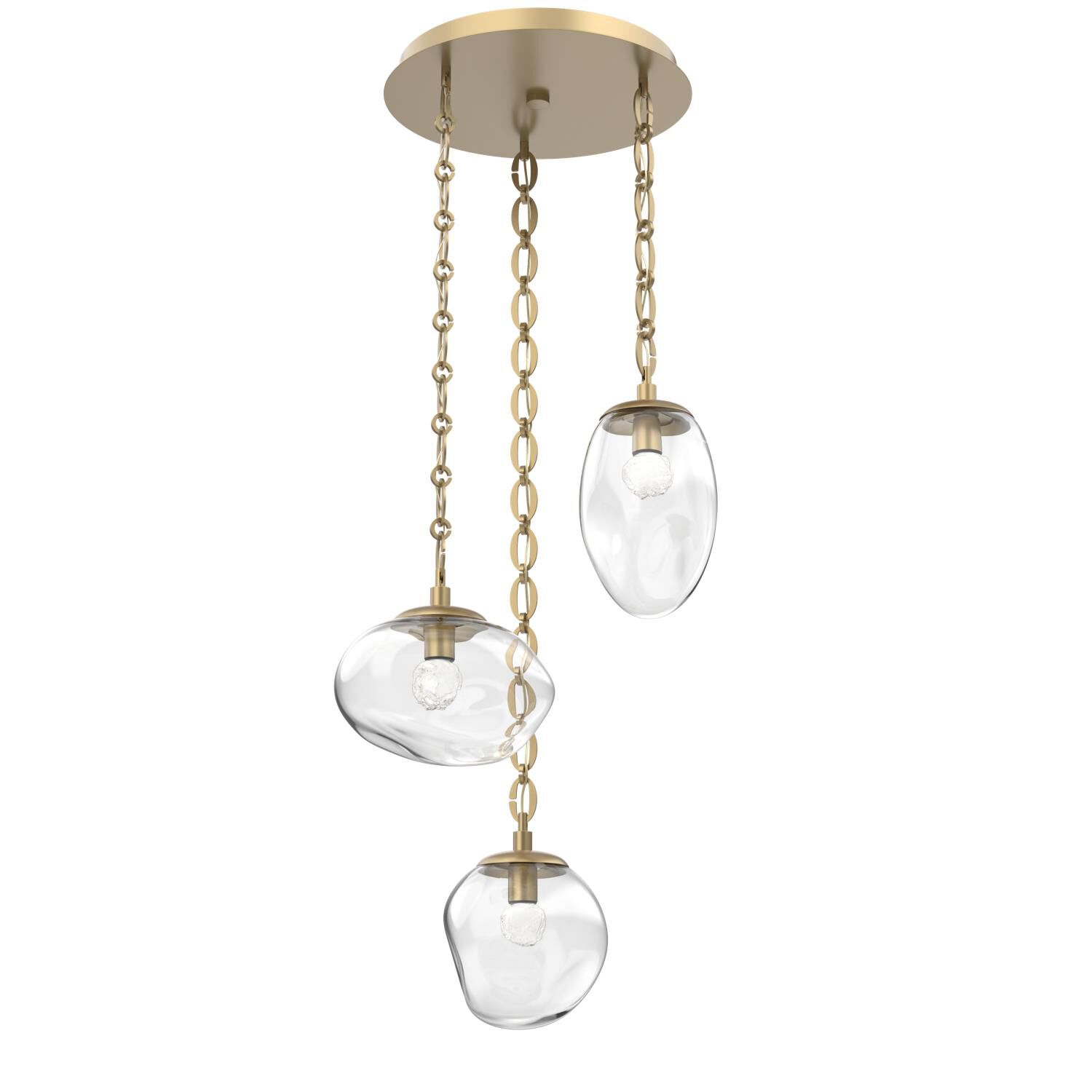 Levi Wilson Cosmos Led 22 Inch Multi Light Pendant by Hammerton Studio