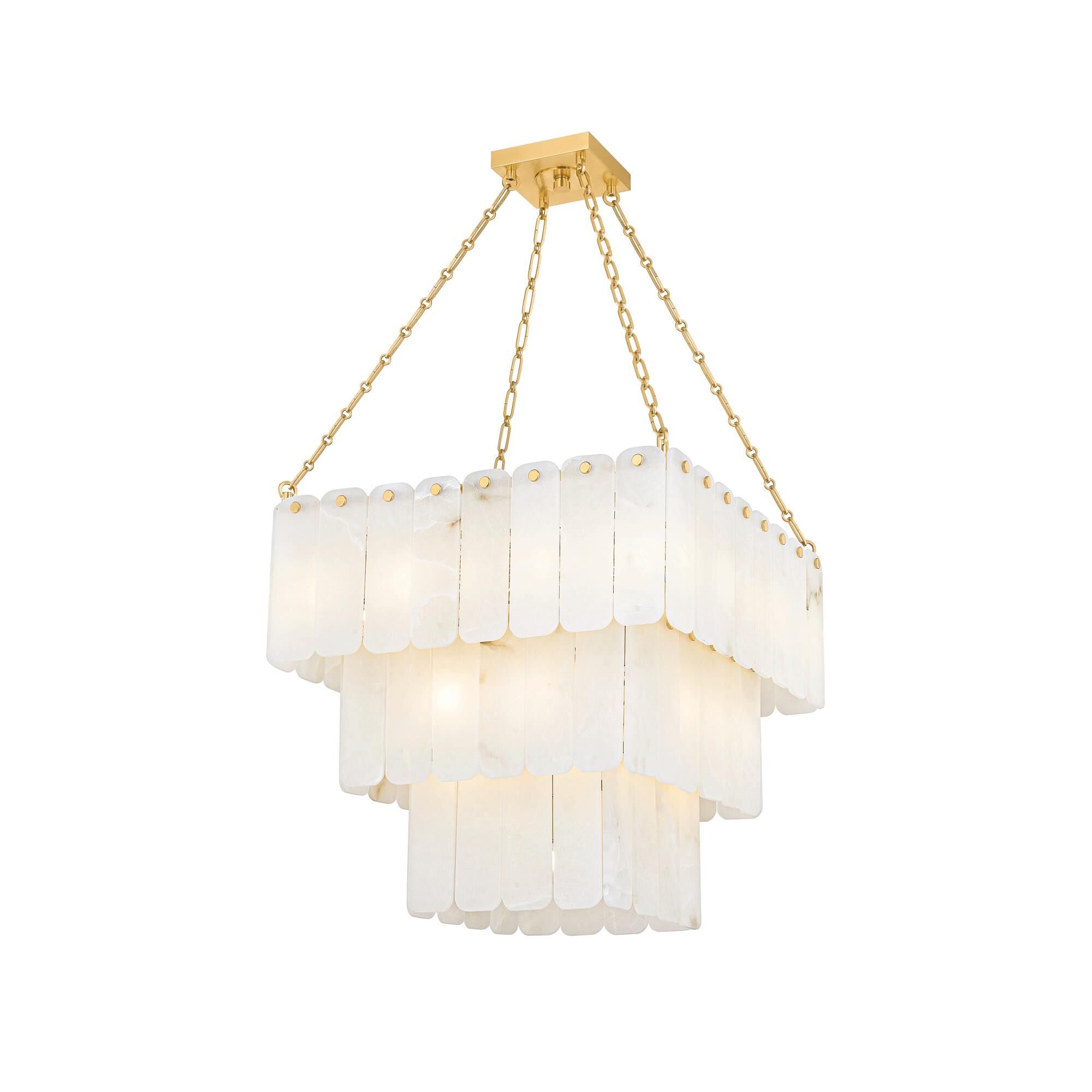 Moissanite 26 Inch Chandelier by Hudson Valley Lighting