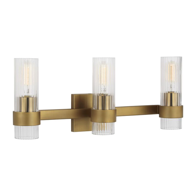 Chapman & Myers Geneva 22 Inch 3 Light Bath Vanity Light by Visual Comfort Studio Collection