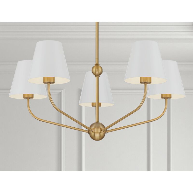 Xavier 28 Inch Chandelier by Crystorama