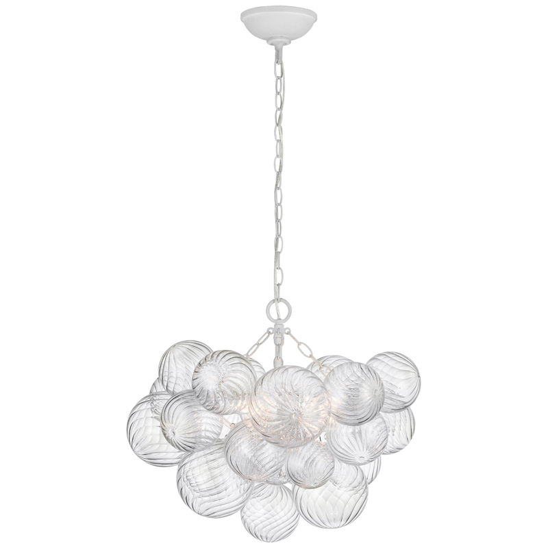 Julie Neill Talia 24 Inch 3 Light LED Chandelier by Visual Comfort Signature Collection