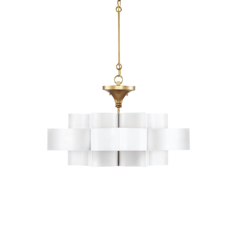 Grand Lotus 20 Inch Mini Chandelier by Currey and Company