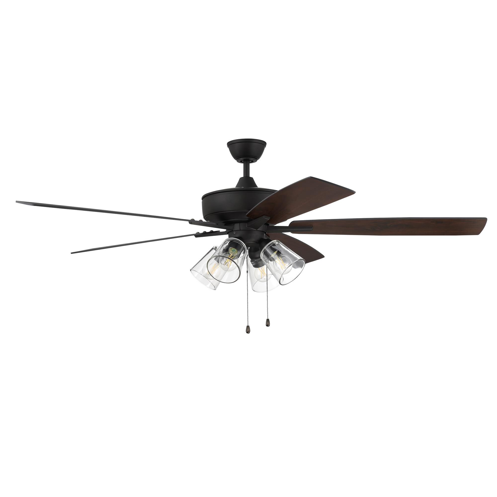 Shown in Espresso finish and Clear glass and Yes shade