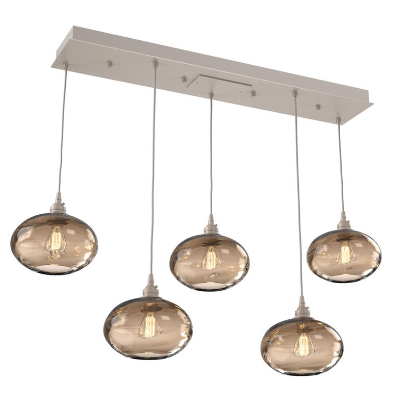 Coppa Linear Suspension Light by Hammerton Studio