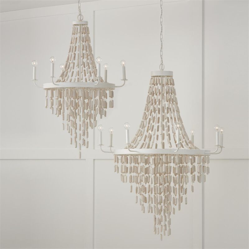 Carissa 31 Inch 6 Light Chandelier by Capital Lighting Fixture Company